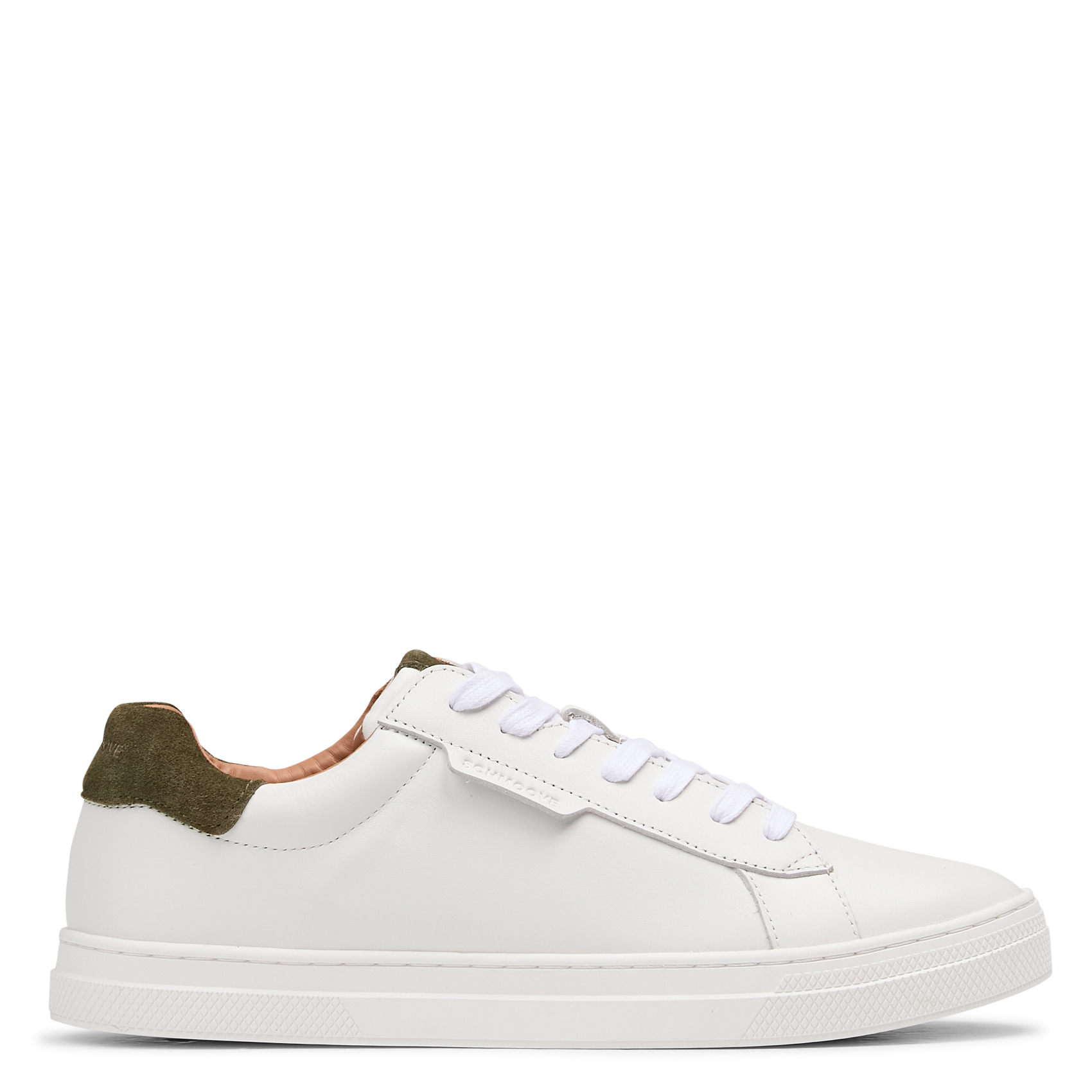 Baskets basses à lacets en cuir SCHMOOVE Blanc