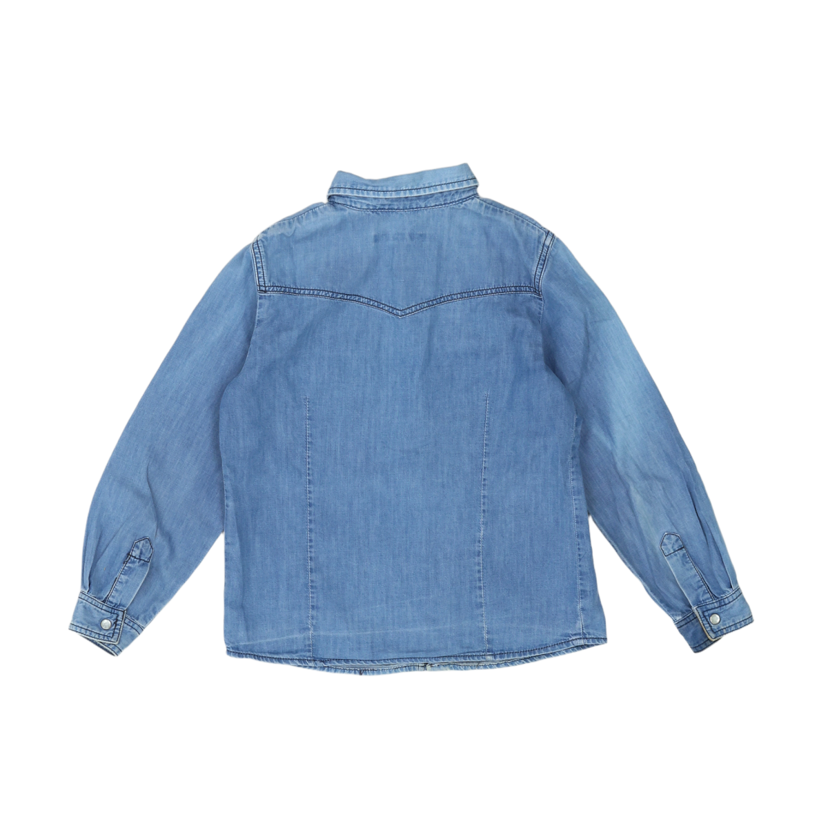 Blue child's shirt - 6 years BONPOINT - Seconde Main Blue