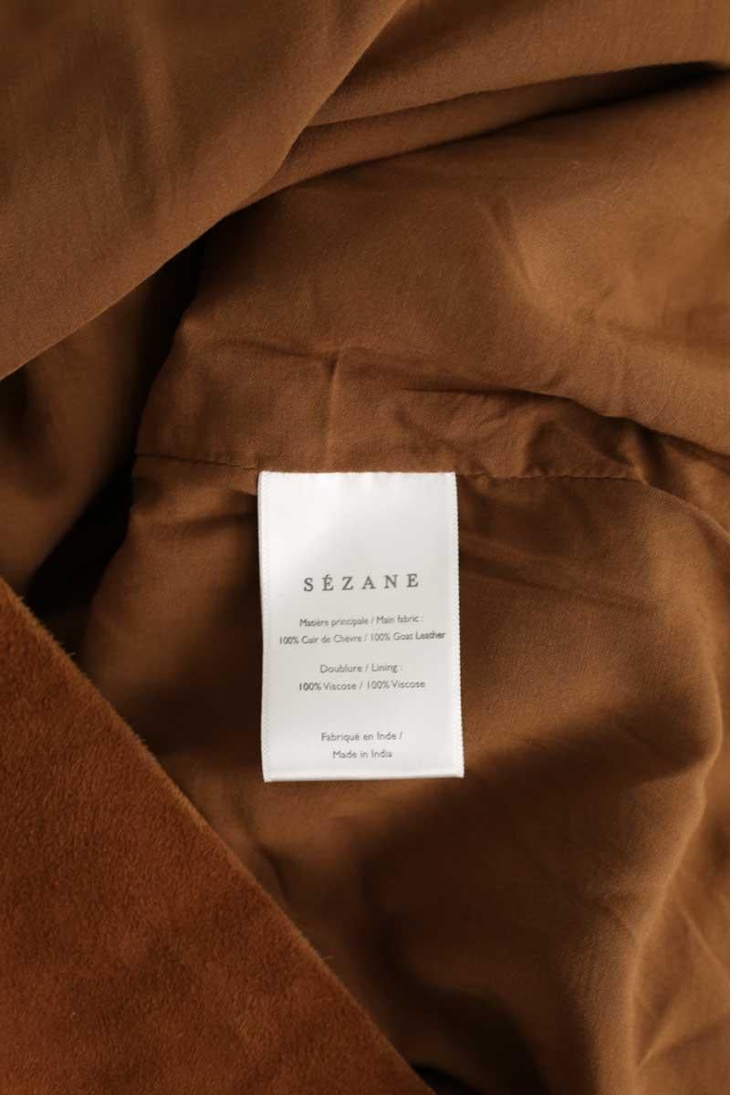 Mini skirt SEZANE - Seconde main Brown