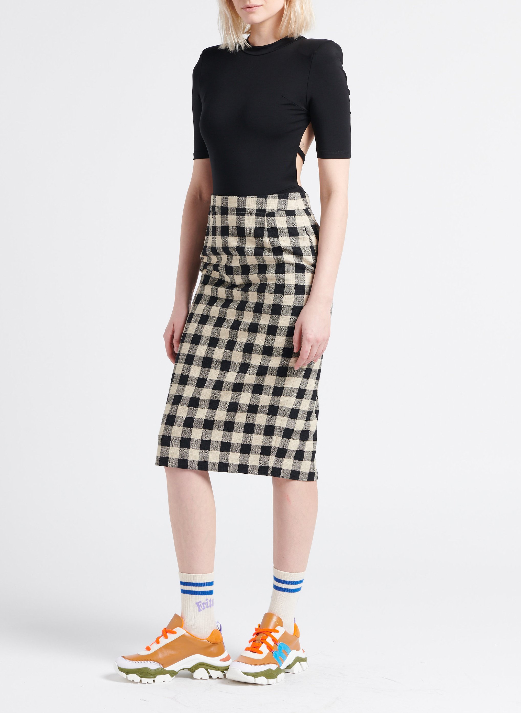 Body col montant avec dos ouvert  UNDRESS CODE Noir