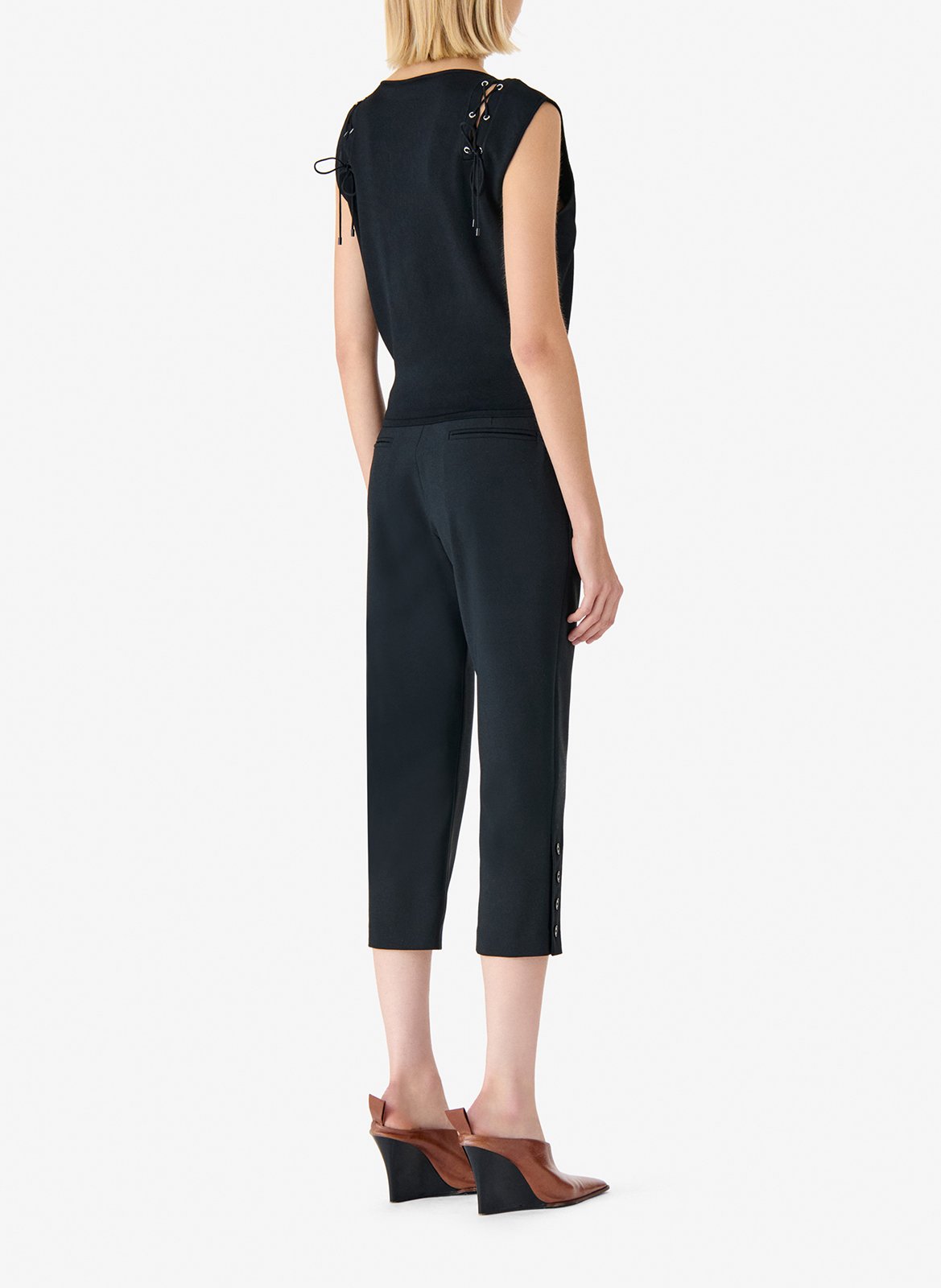 Pantalon droit IRO Noir