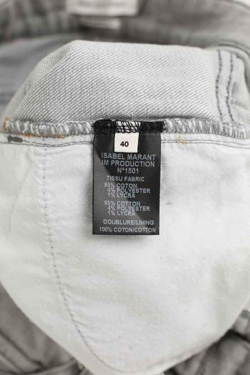 - Straight-leg jeans
- 5 pockets
- Straight cut
- Faded effect ISABEL MARANT ÉTOILE - SECONDE MAIN Grey