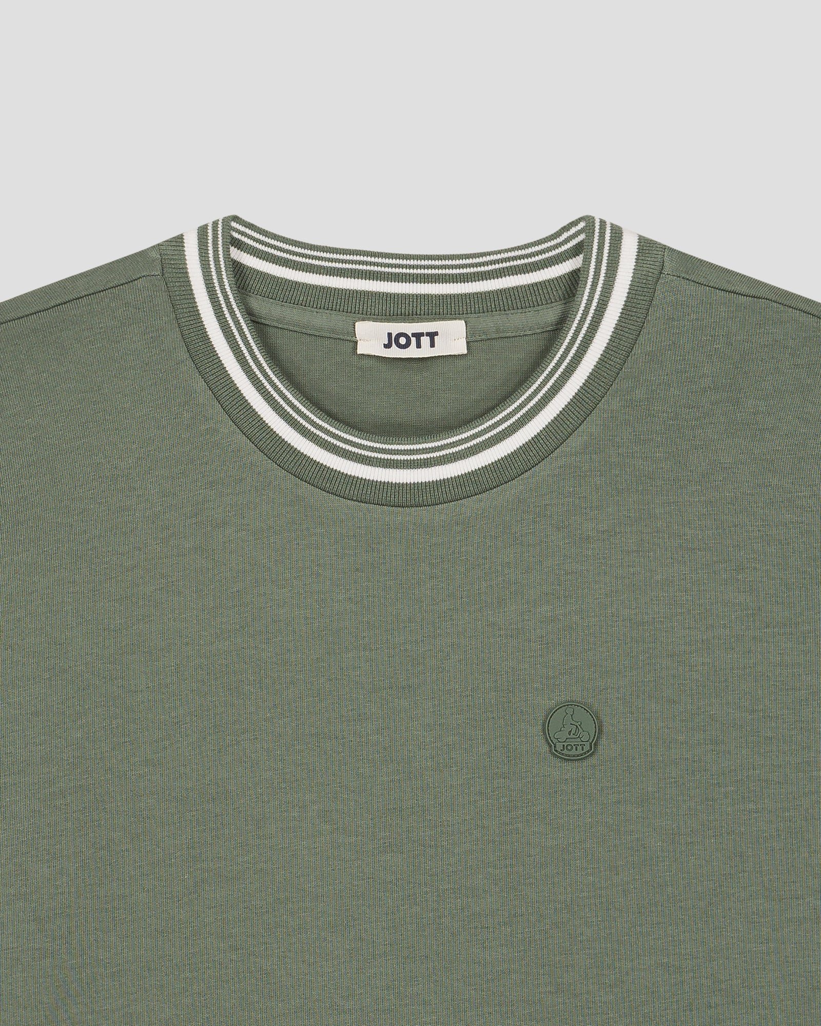 Round neck unisex T-shirt Ley JOTT Green
