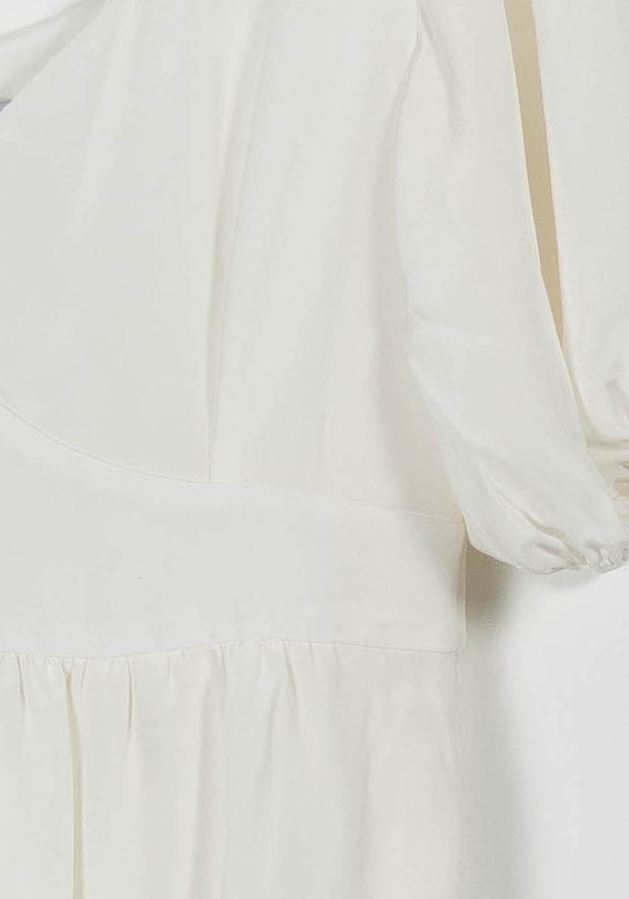 Long dress MAISON LEMOINE - Seconde main White