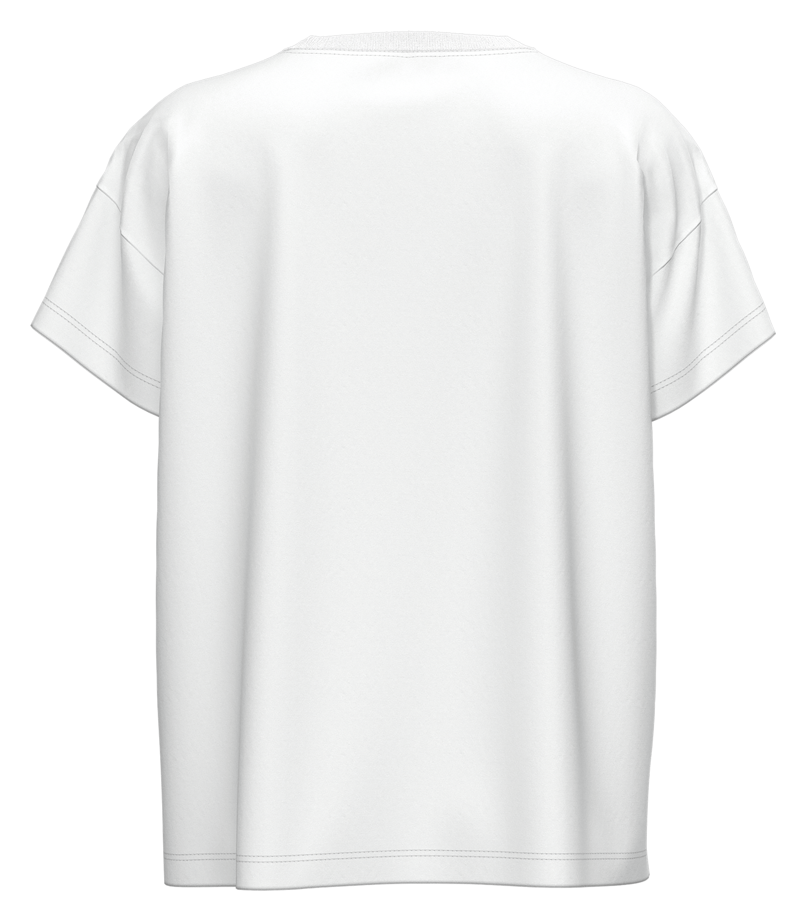 Gerade geschnittenes Rundhals-T-Shirt aus Baumwoll-Mix CALVIN KLEIN UNDERWEAR Weiss