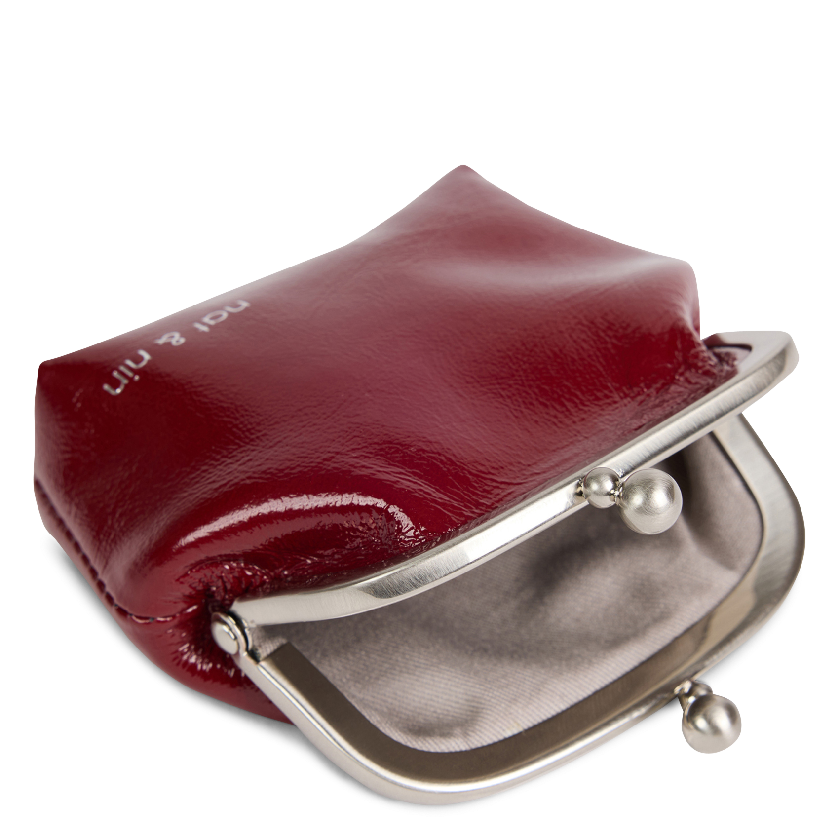 Leren portemonnee | Rood NAT & NIN Dames