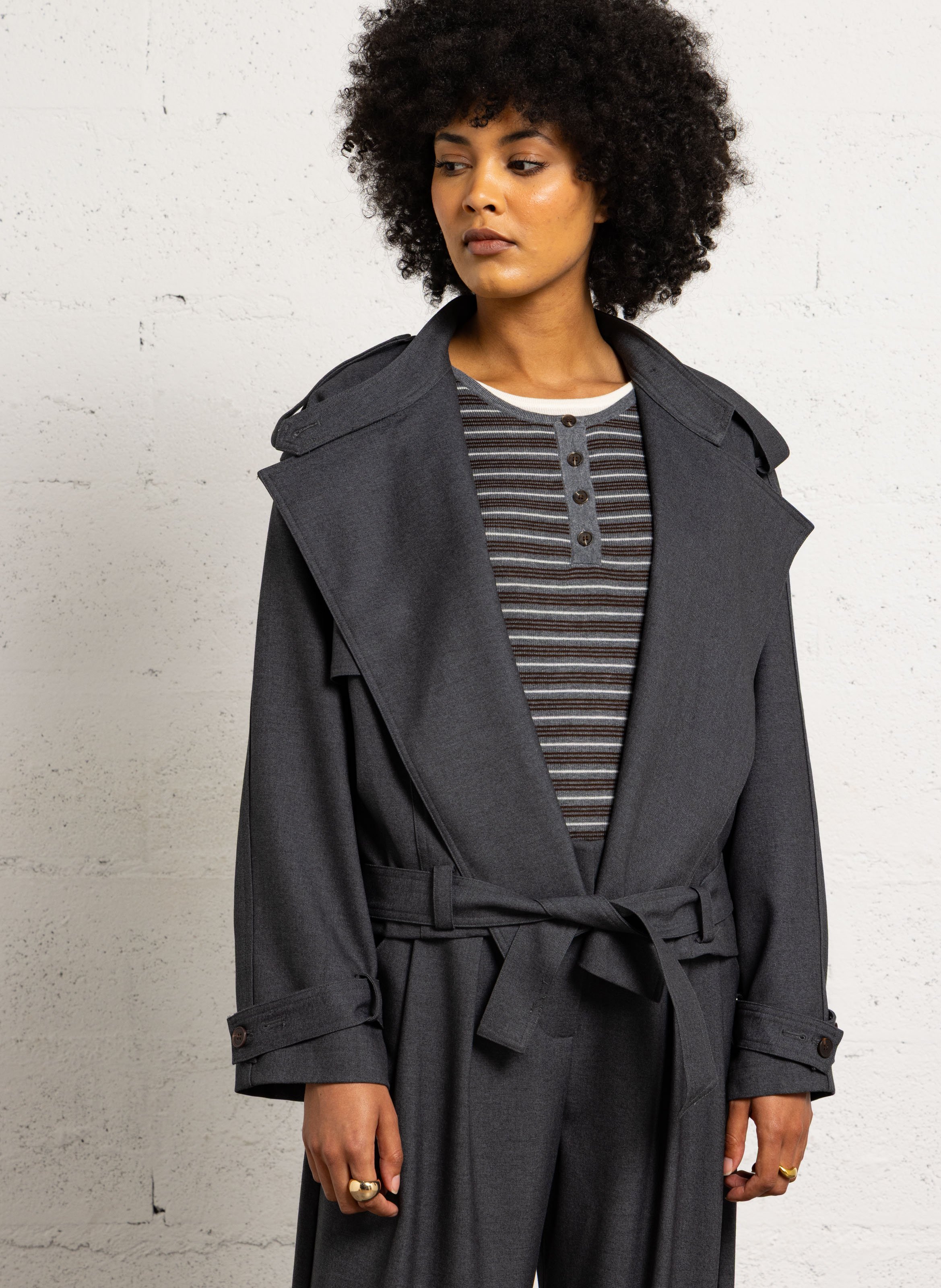 Jacke mit Stehkragen SUNCOO Schwarz
