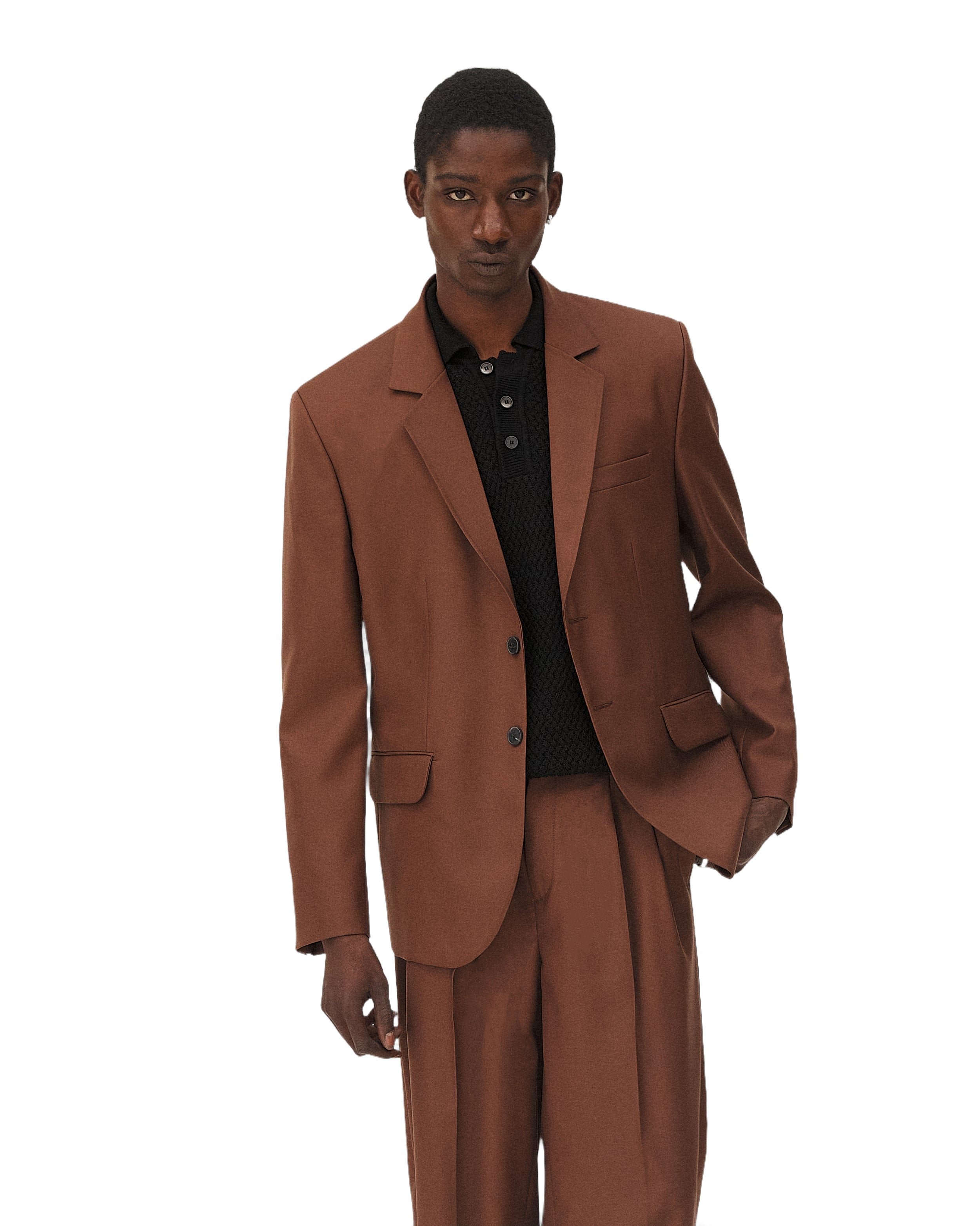 Suit jacket Clint mocha Noyoco Brown