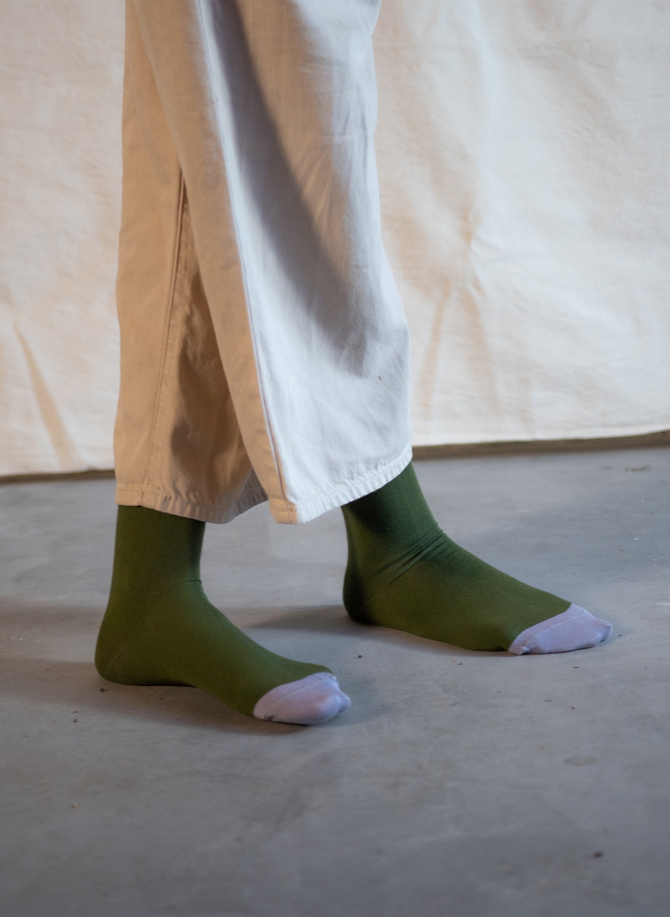 Katoenen sokken BONNE MAISON Kaki