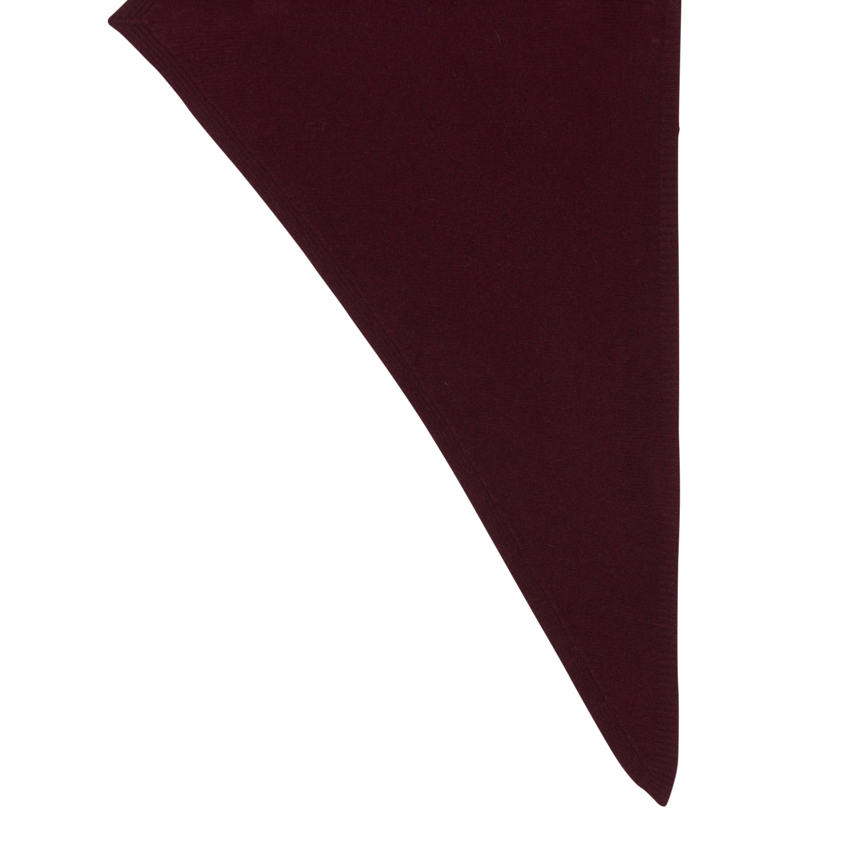 Triangle wool and cashmere scarf THE NEW SOCIETY Red