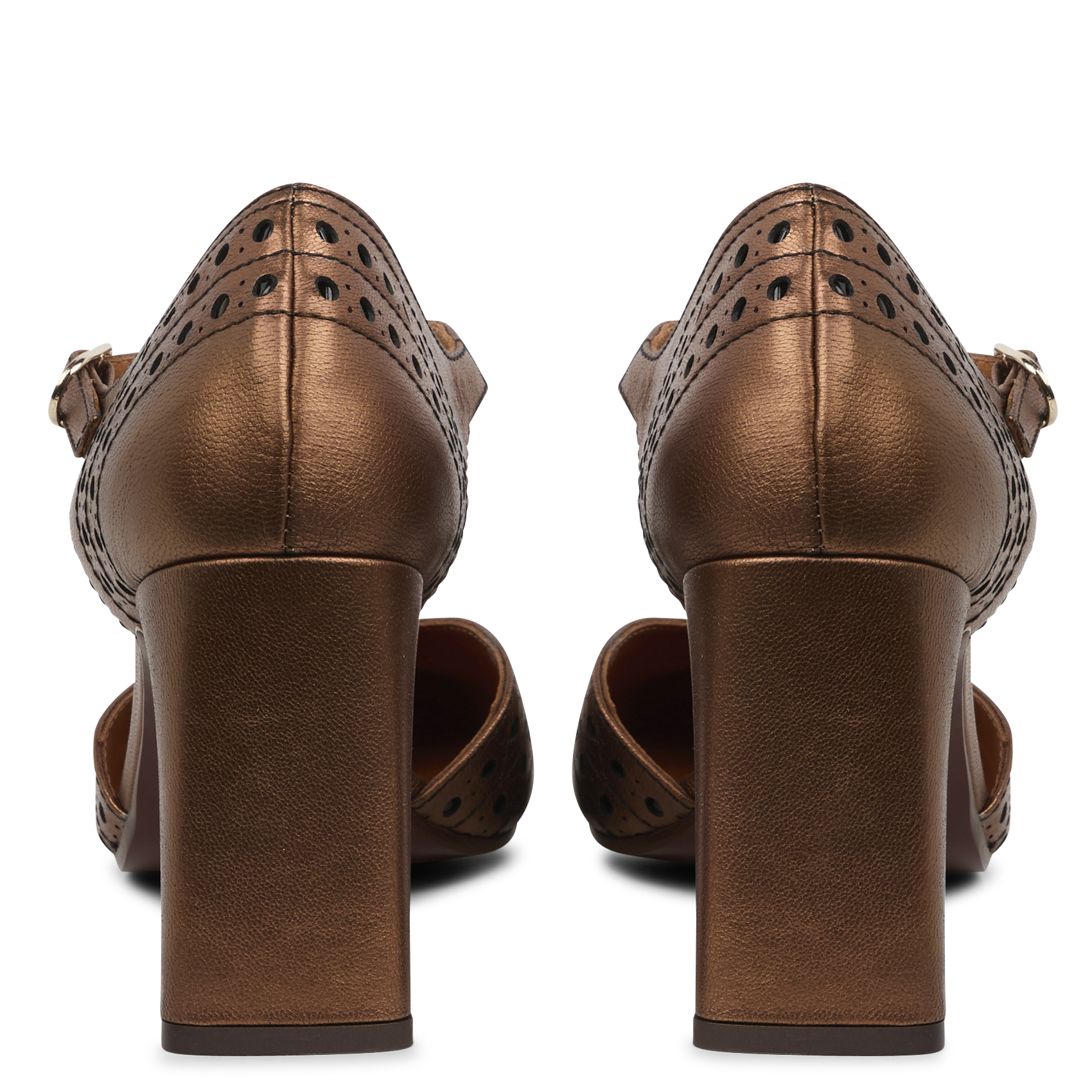 Glanzende, leren Mary-Janes CHIE MIHARA Bruin