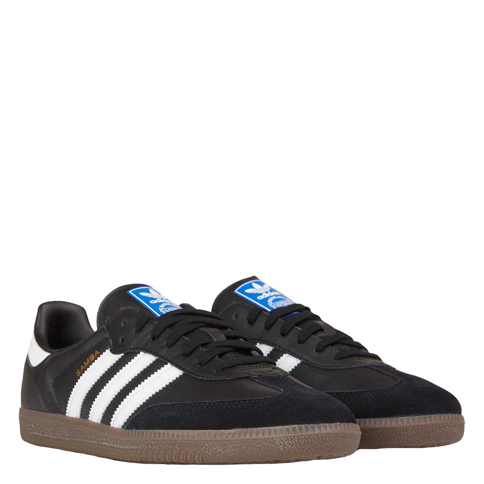 Samba OG leather sneakers ADIDAS Black