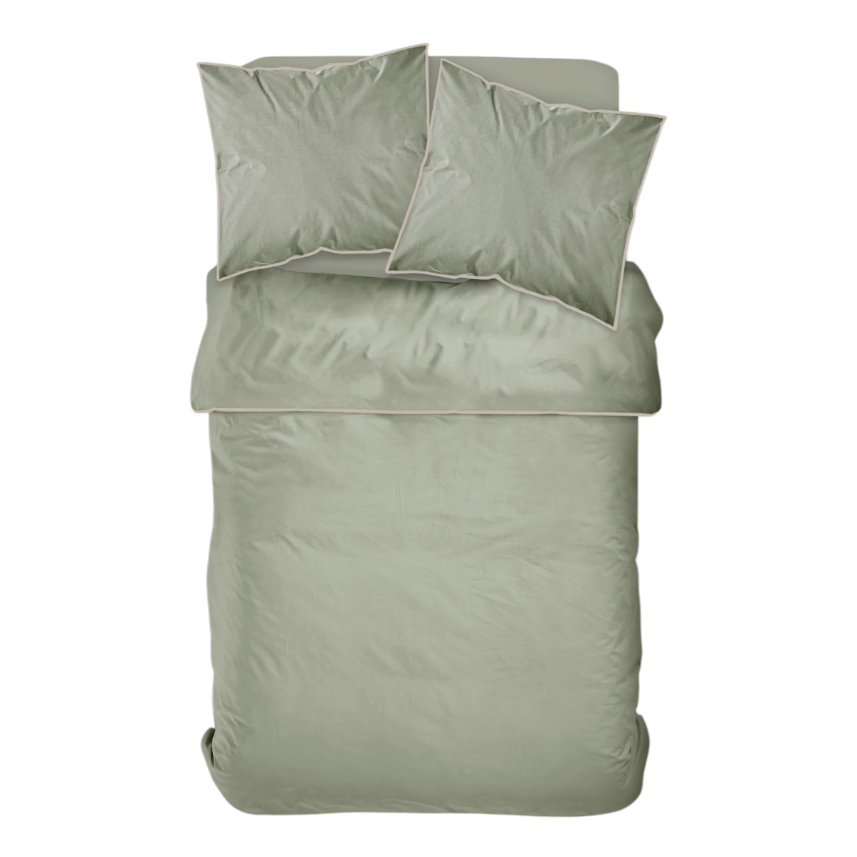 Cotton bedding set TODAY LINGE DE MAISON Green