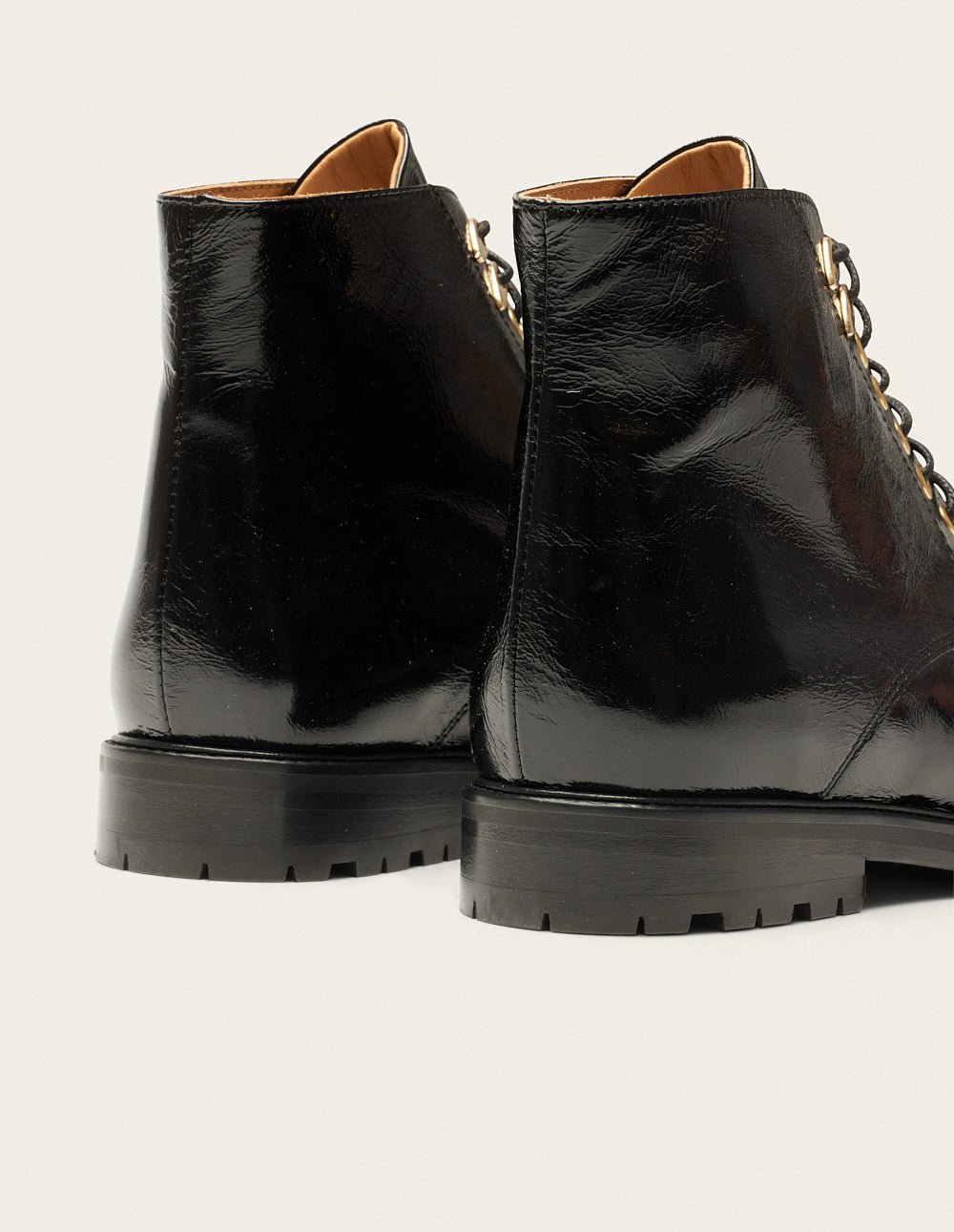 Lace-up ankle boots ODAJE EX. M.MOUSTACHE Black