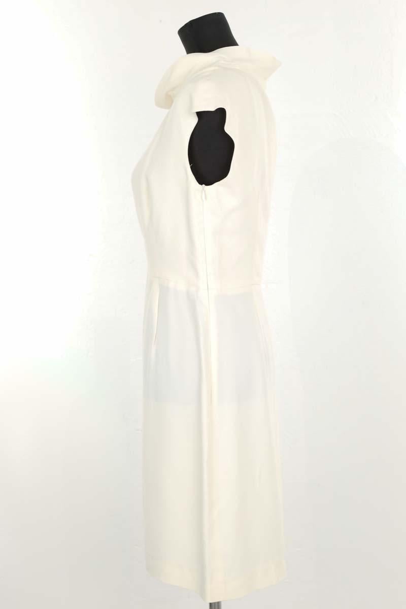 White dress TARA JARMON - Seconde Main White