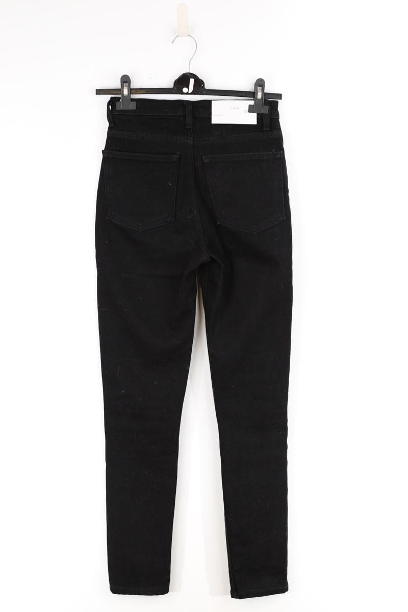 Cotton straight jeans IRO - Seconde Main Black