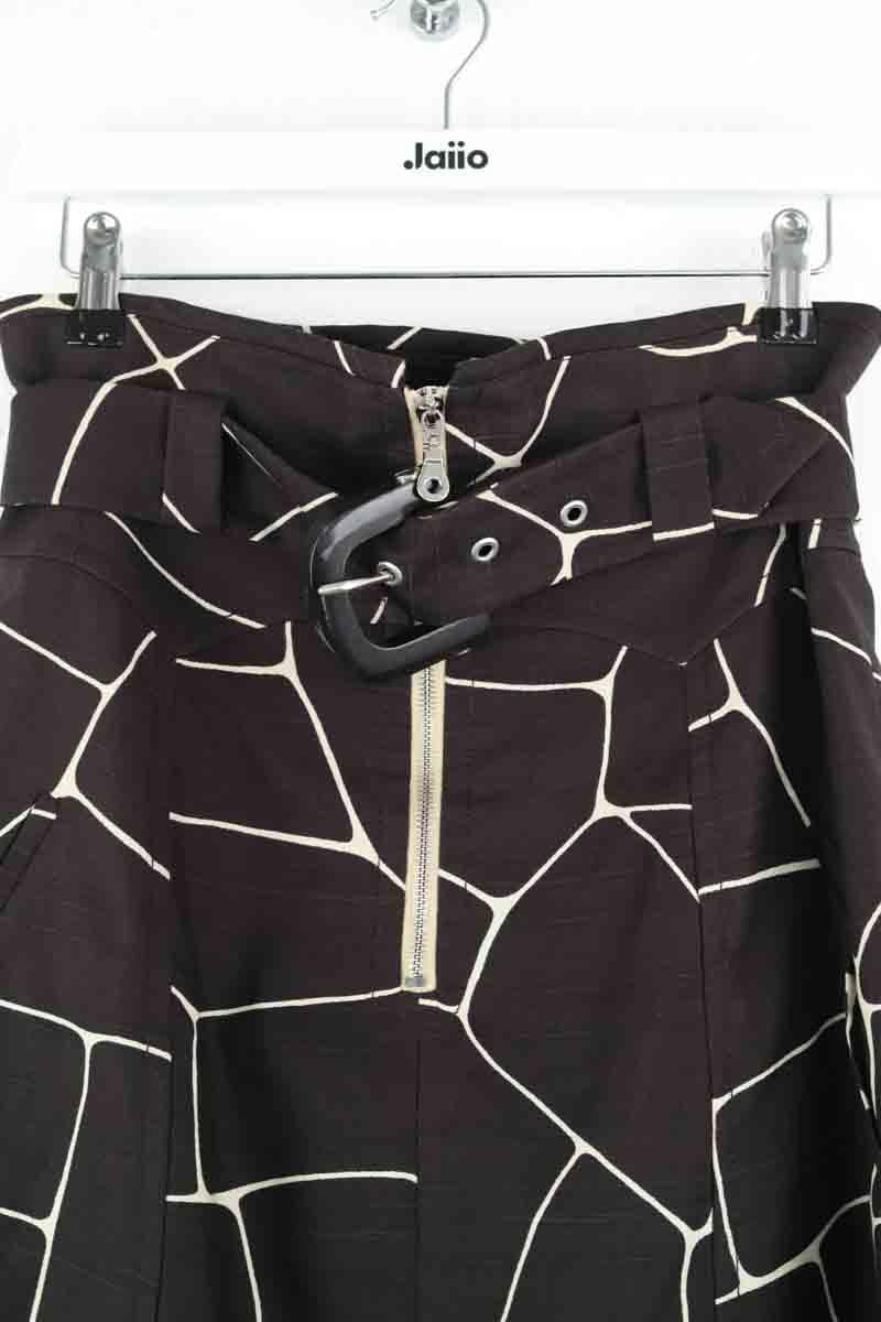 Cotton skirt KENZO - SECONDE MAIN Brown