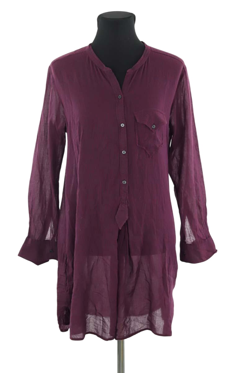 Cotton dress ISABEL MARANT ÉTOILE - SECONDE MAIN Purple