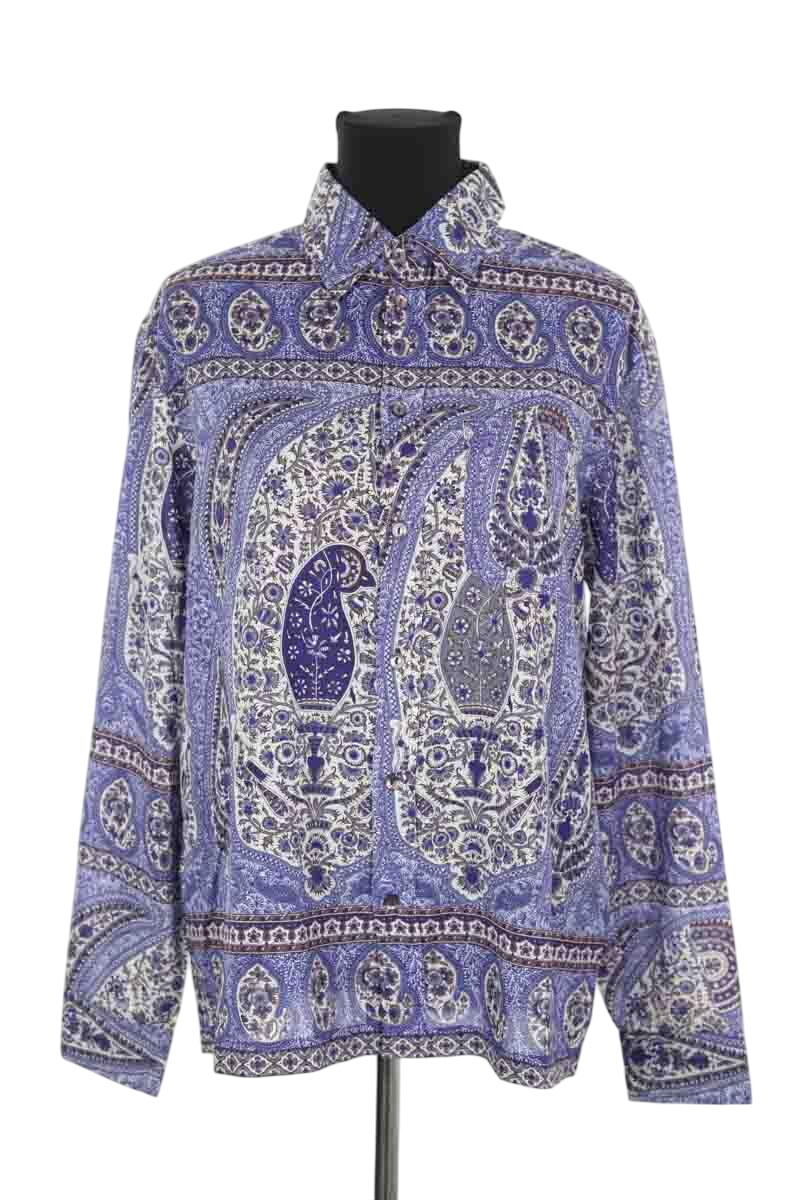 Cotton shirt ANTIK BATIK - Seconde Main Blue