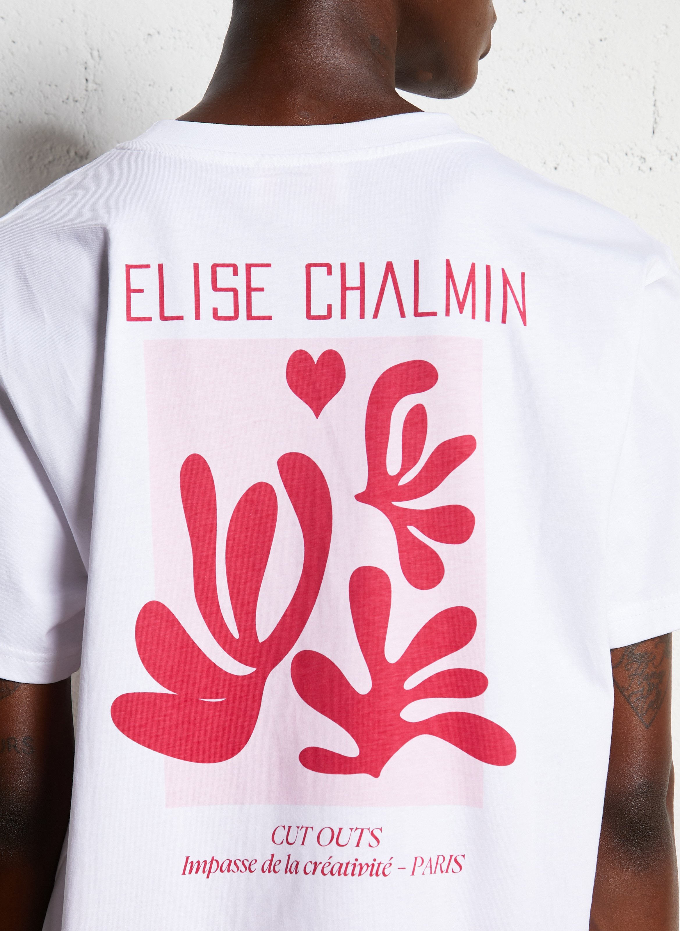 Tee-shirt oversize en coton ELISE CHALMIN Beige