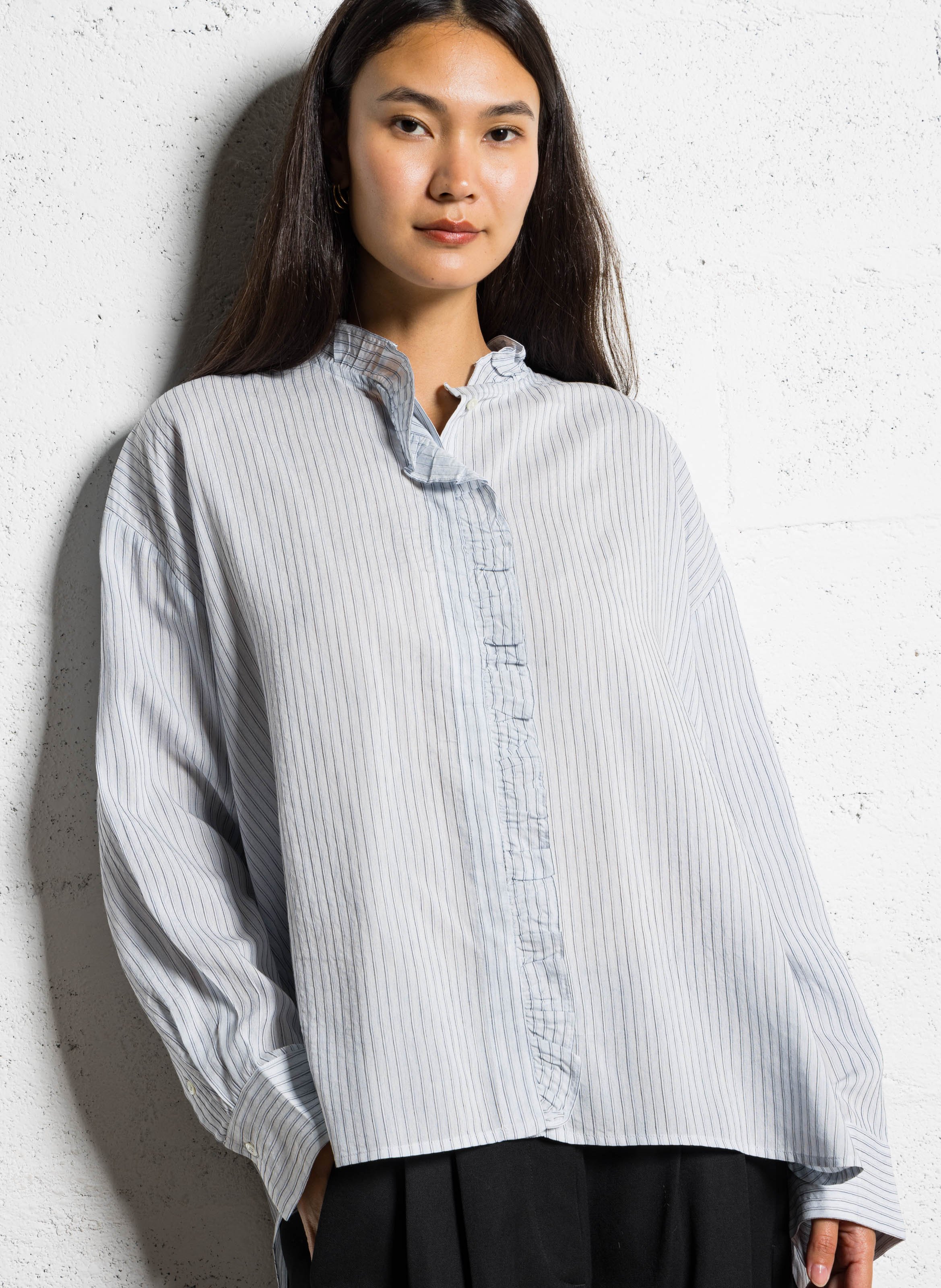 Chemise oversize col victorien MASSCOB Multicolore