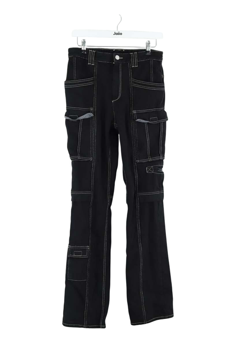 Cotton straight jeans ISABEL MARANT - Seconde Main Black