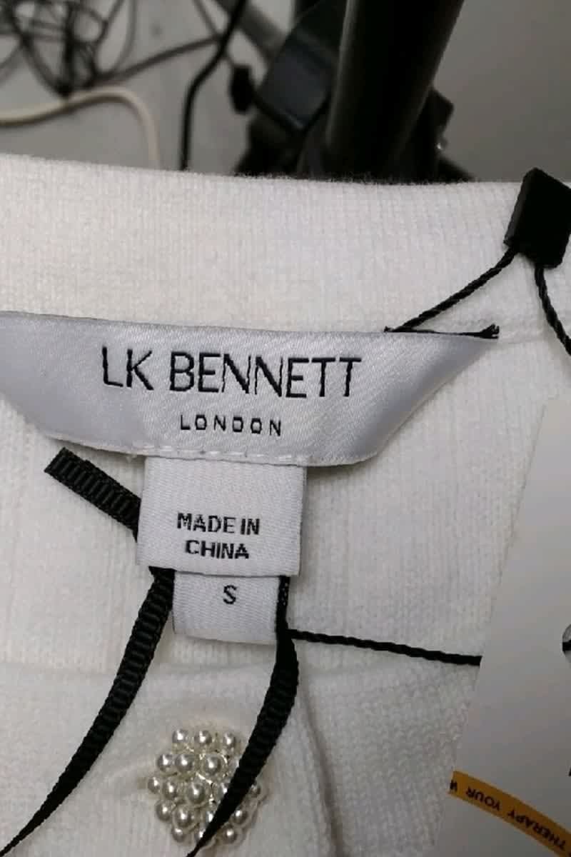 Cardigan LK BENNETT - Seconde Main White