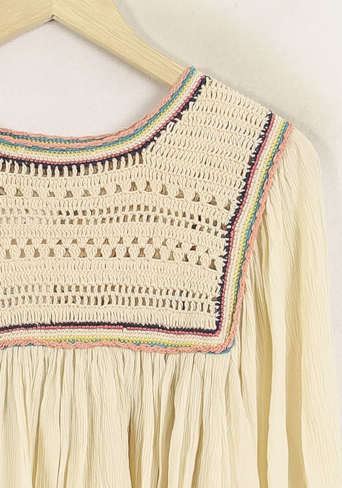 Blouse ANTIK BATIK - Seconde Main Beige