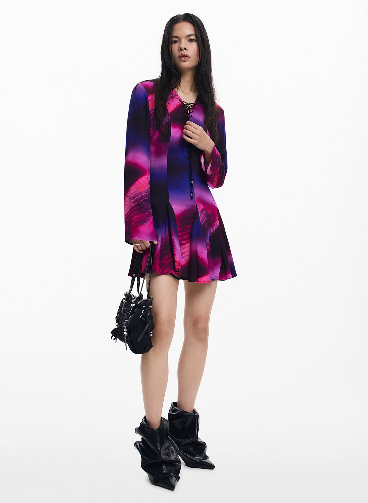 Abito corto DESIGUAL Rosso