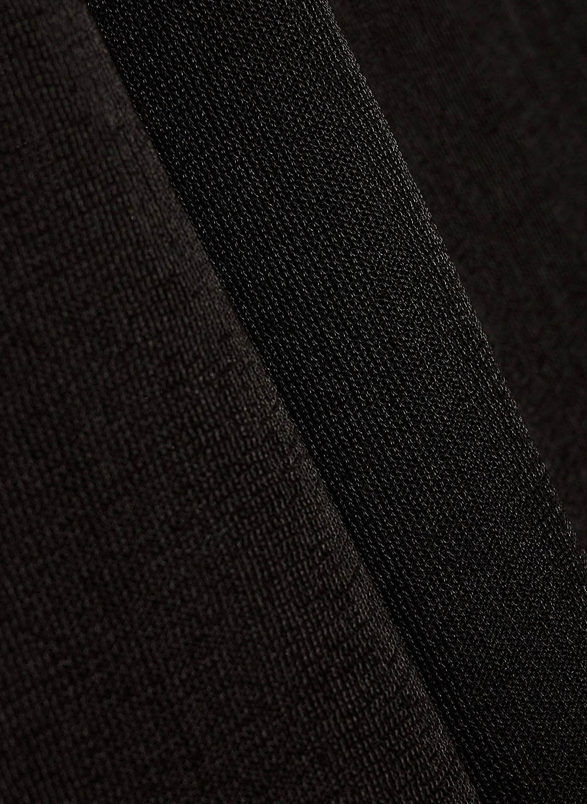 Lange jurk met ronde hals BA&SH Zwart