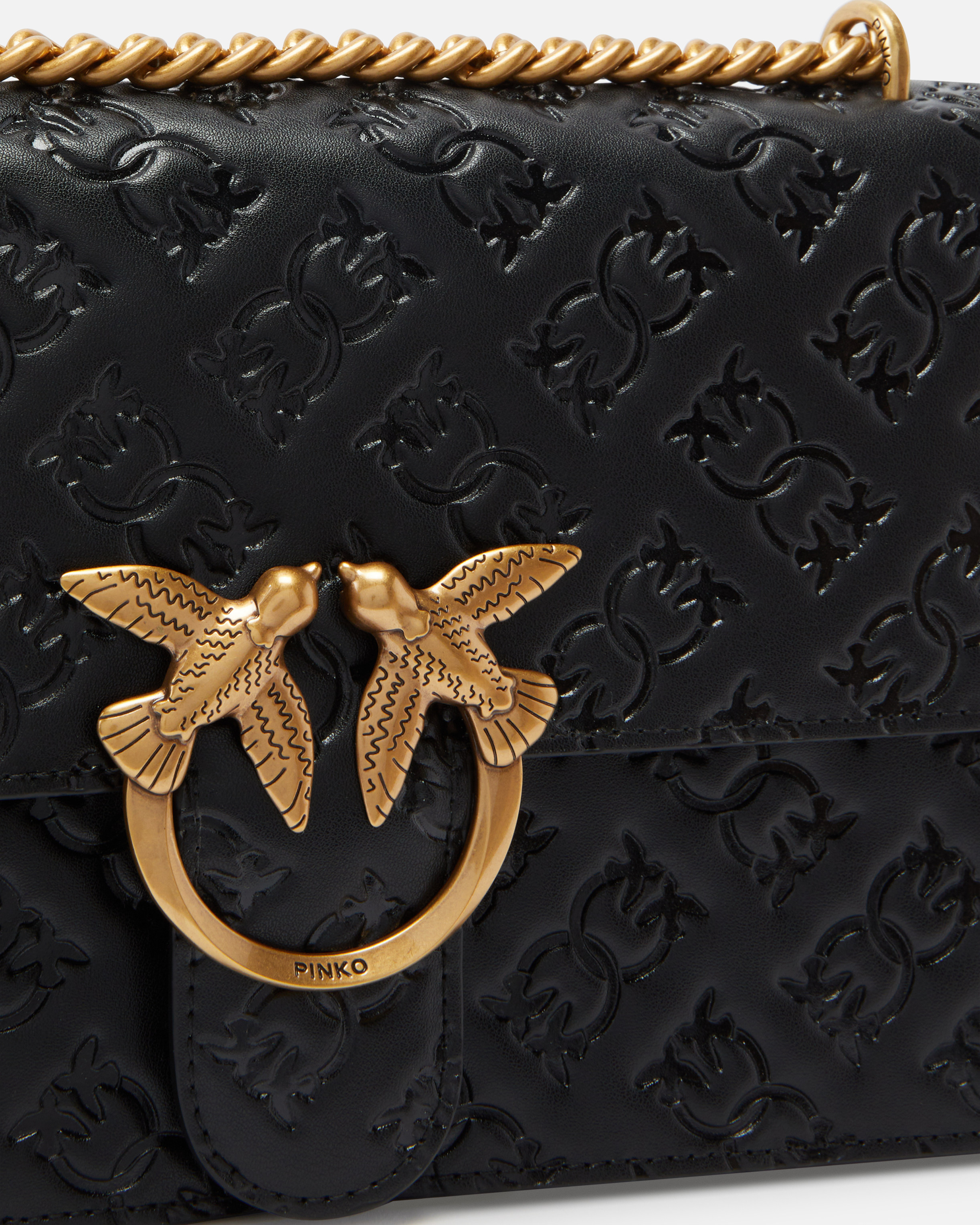 Love bag shoulder bag Black