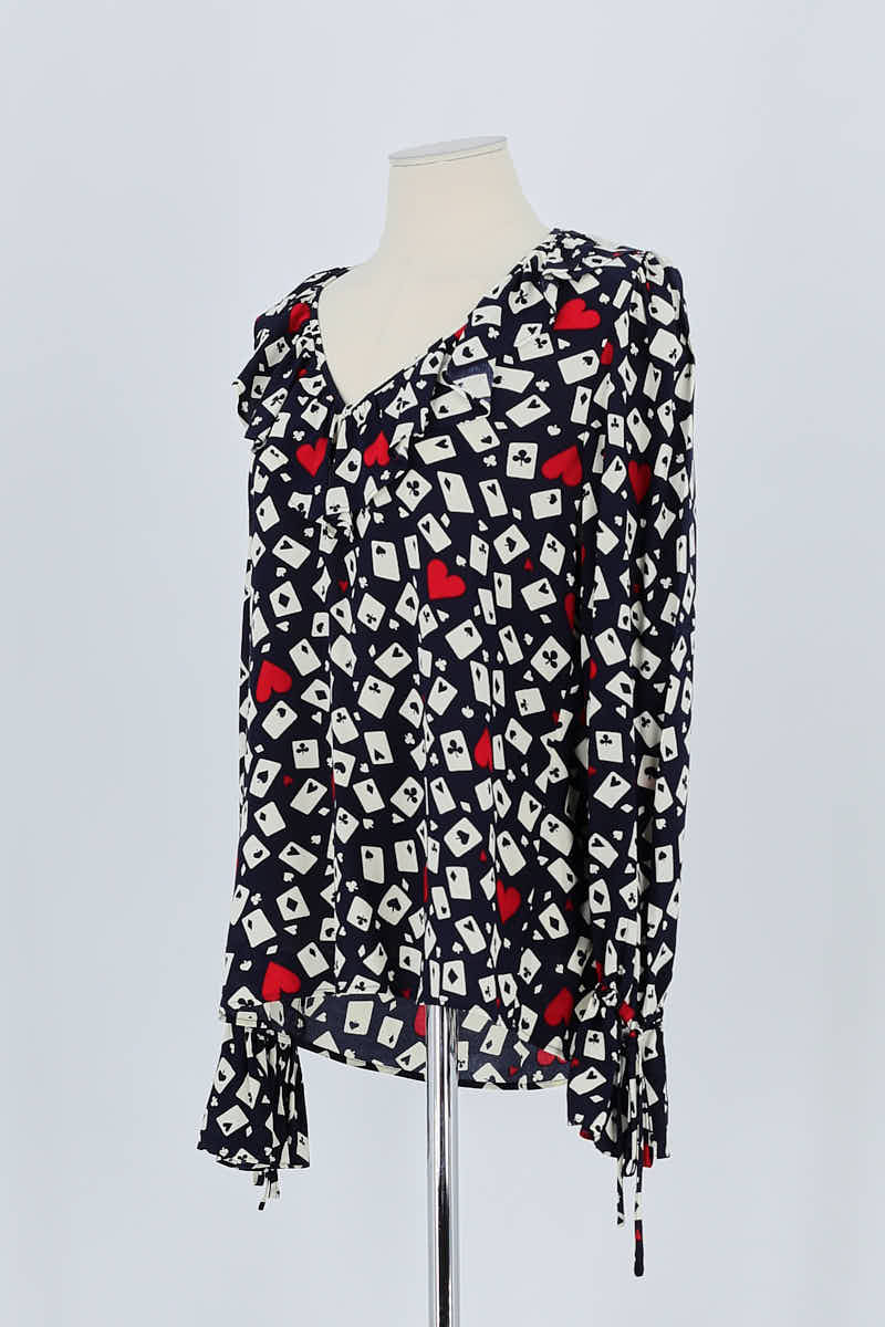 Blouse TARA JARMON - Seconde Main Black