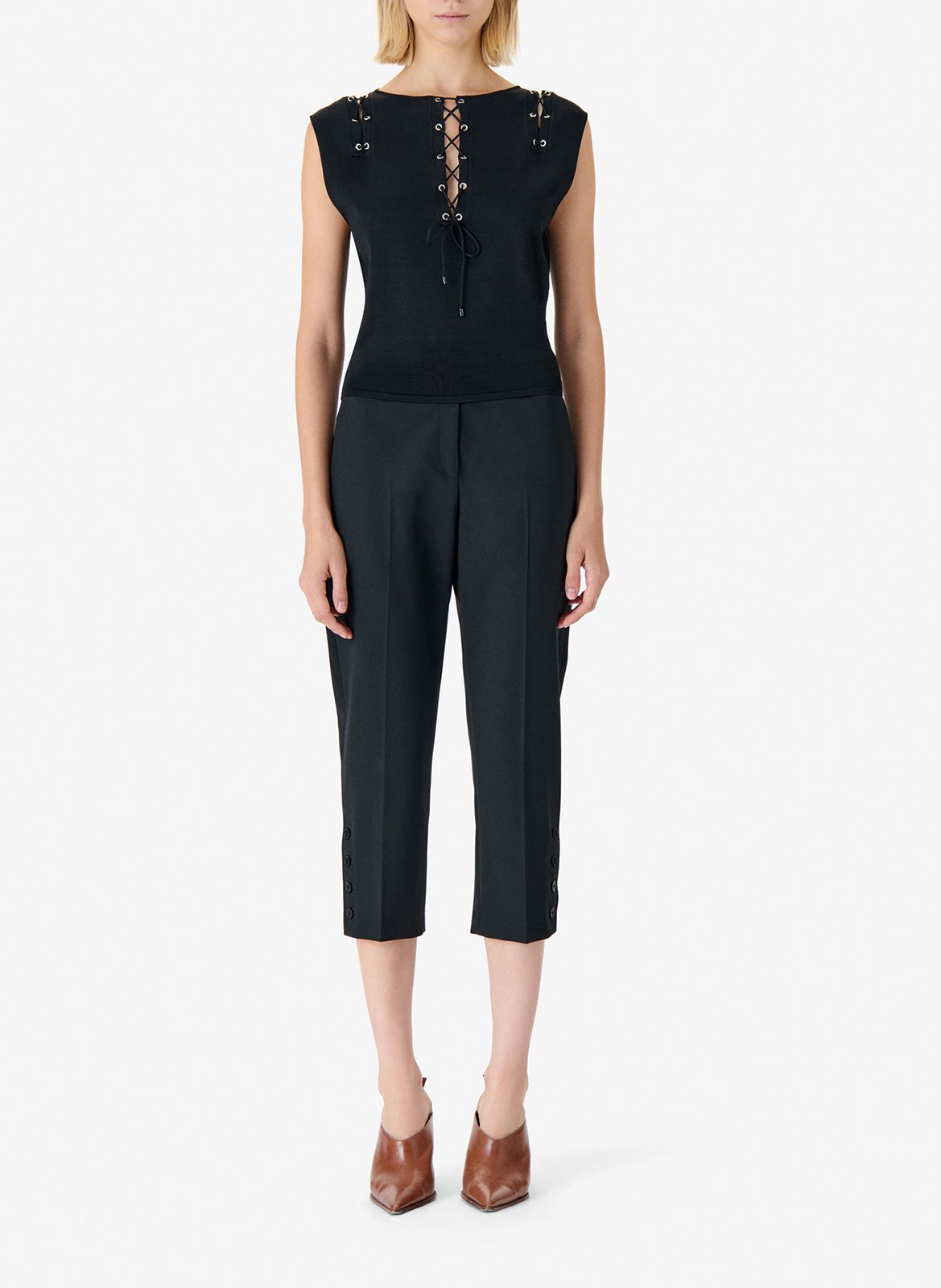 Pantalon droit IRO Noir