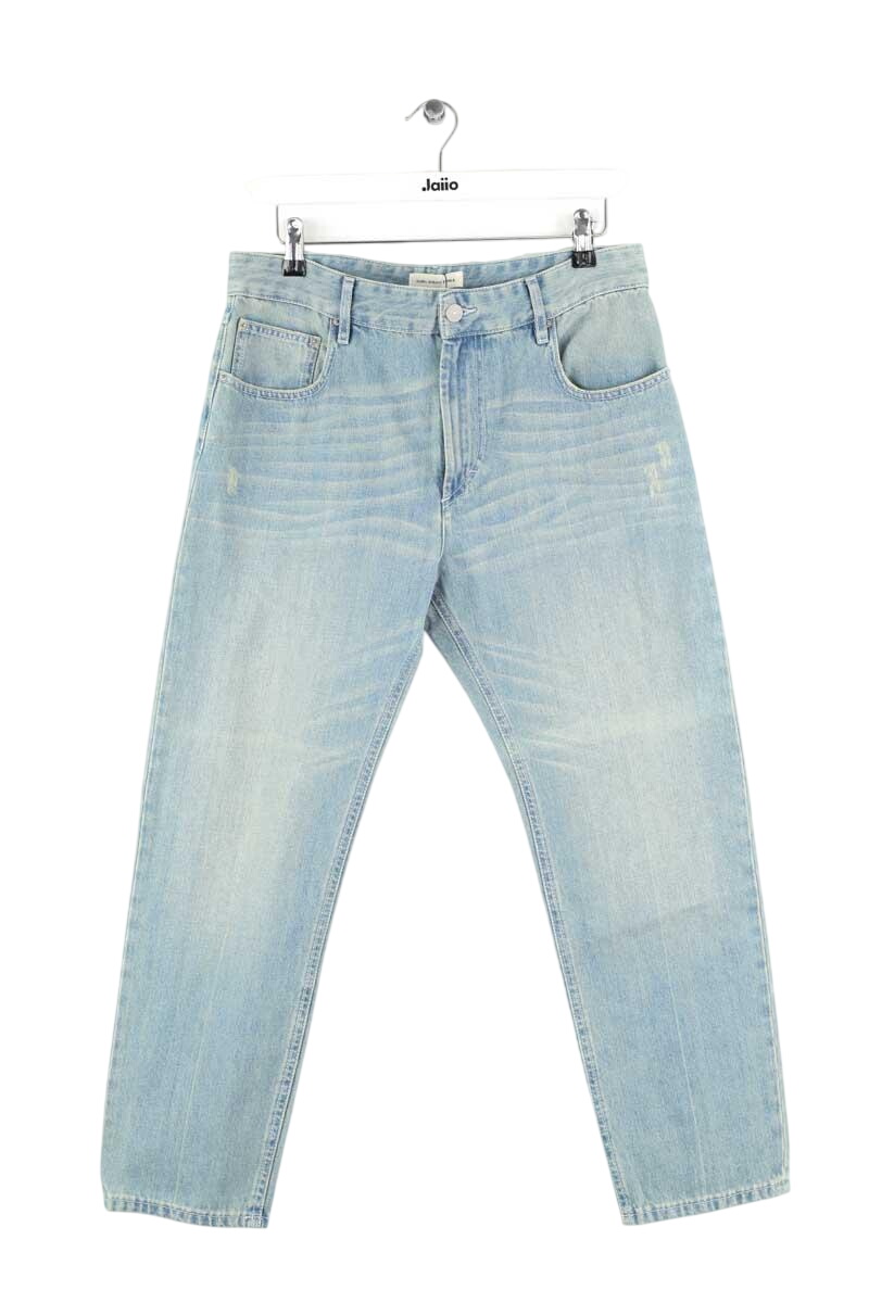 - Straight-leg jeans
- 5 pockets
- Straight cut
- Faded effect ISABEL MARANT ÉTOILE - SECONDE MAIN Blue