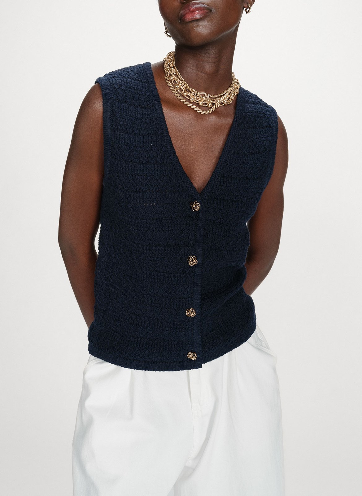 Top col v  GRACE ET MILA