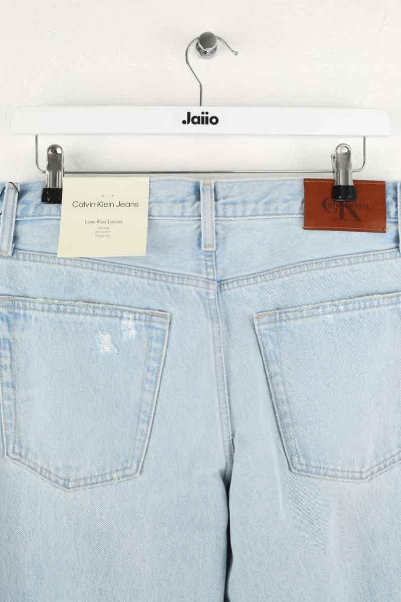 Wide trousers CALVIN KLEIN - Seconde Main Blue