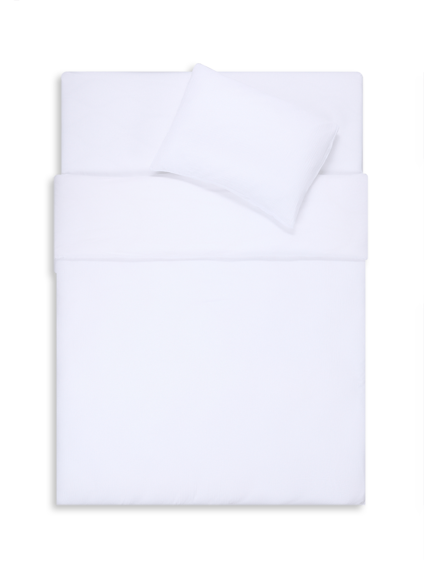 Katoenen beddensprei AU PRINTEMPS PARIS MAISON Wit