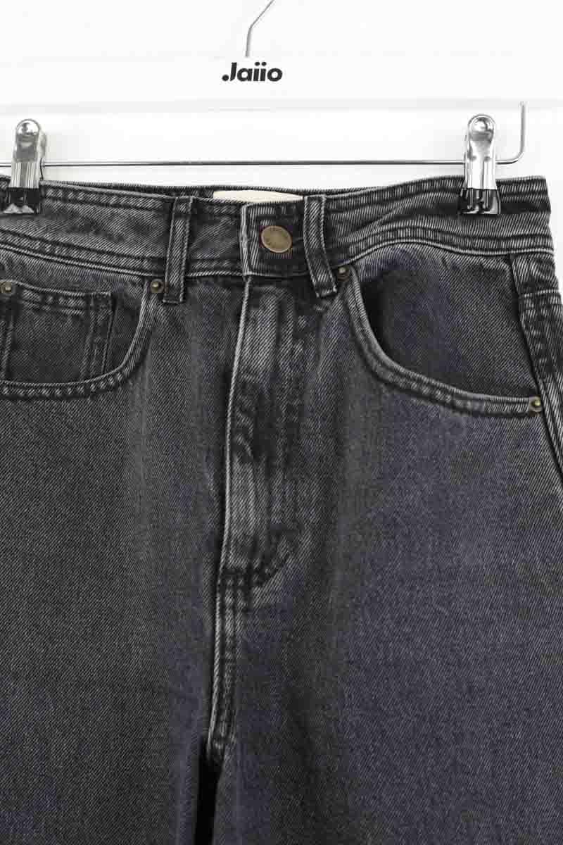 Straight cotton-blend pants SEZANE - Seconde main Grey