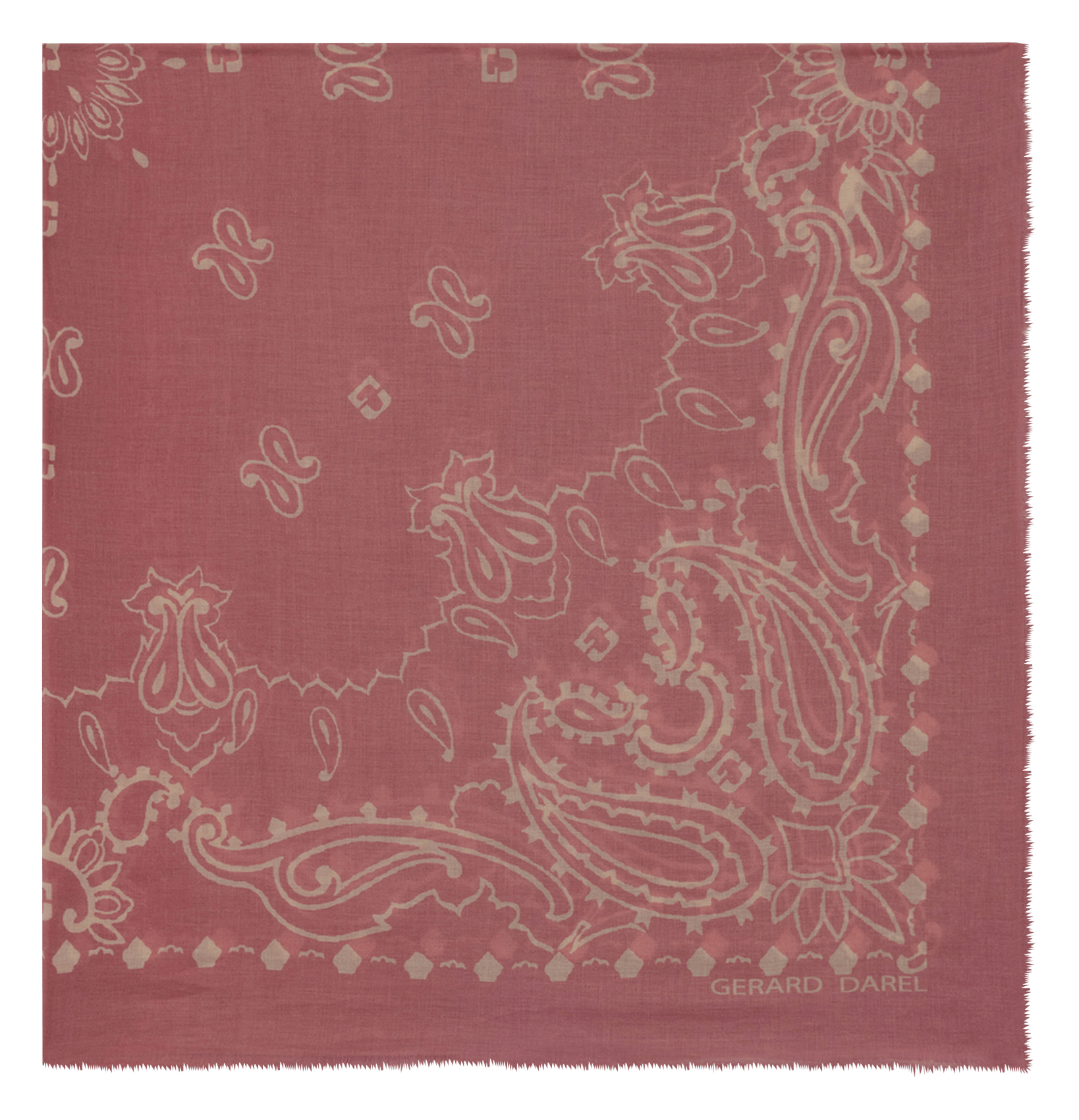 Cotton square scarf GERARD DAREL