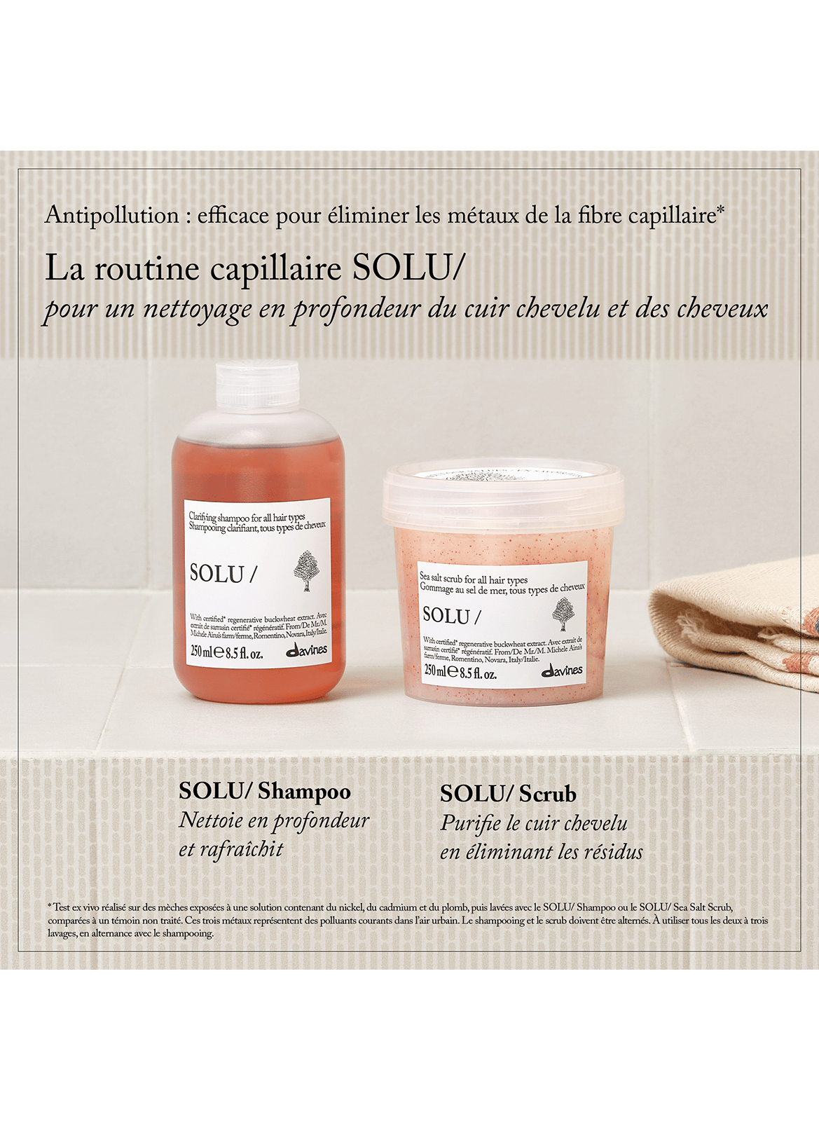 SOLU Sea Salt Scrub DAVINES No color
