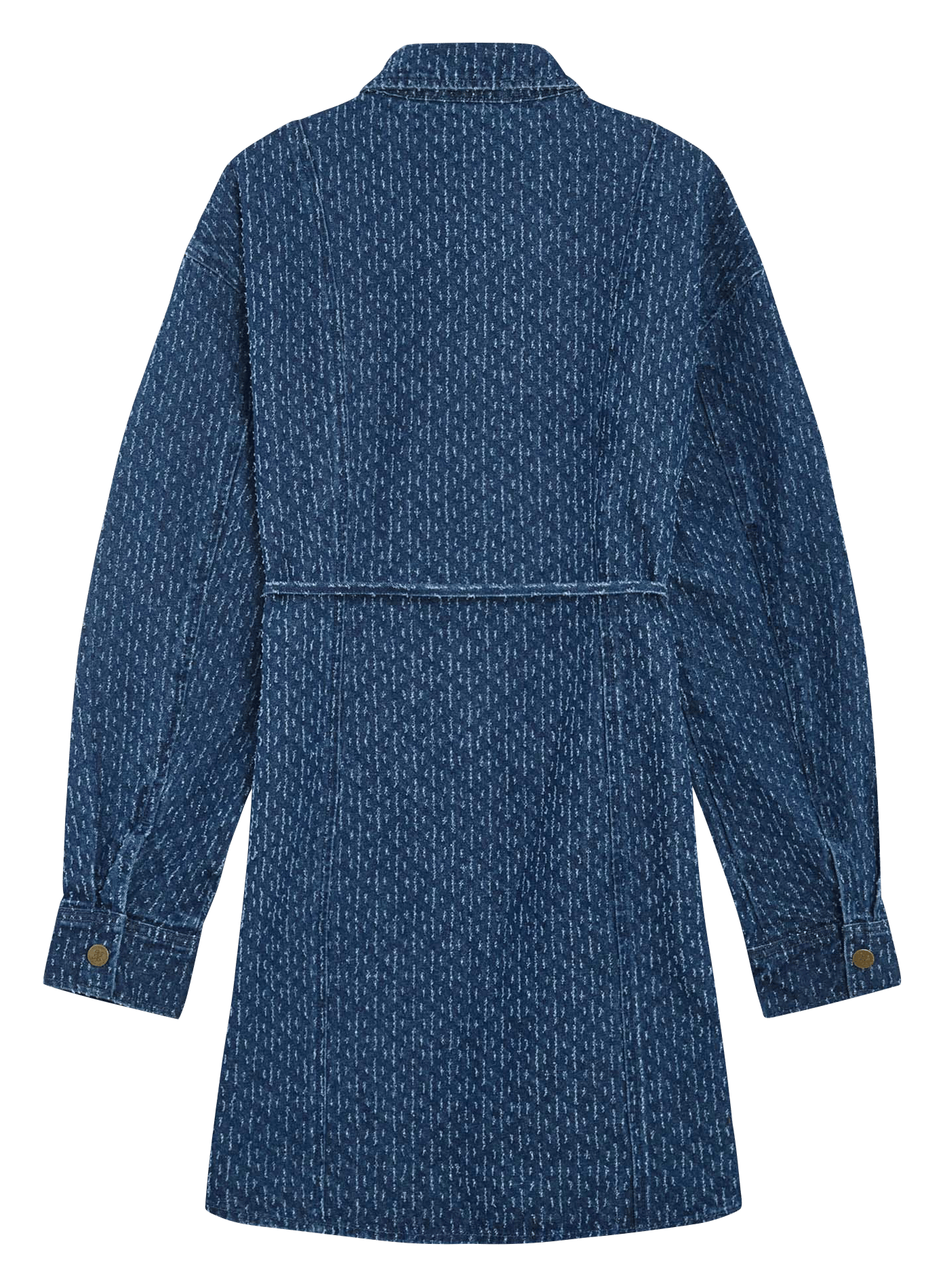 Short fitted cotton dress GRACE ET MILA Blue