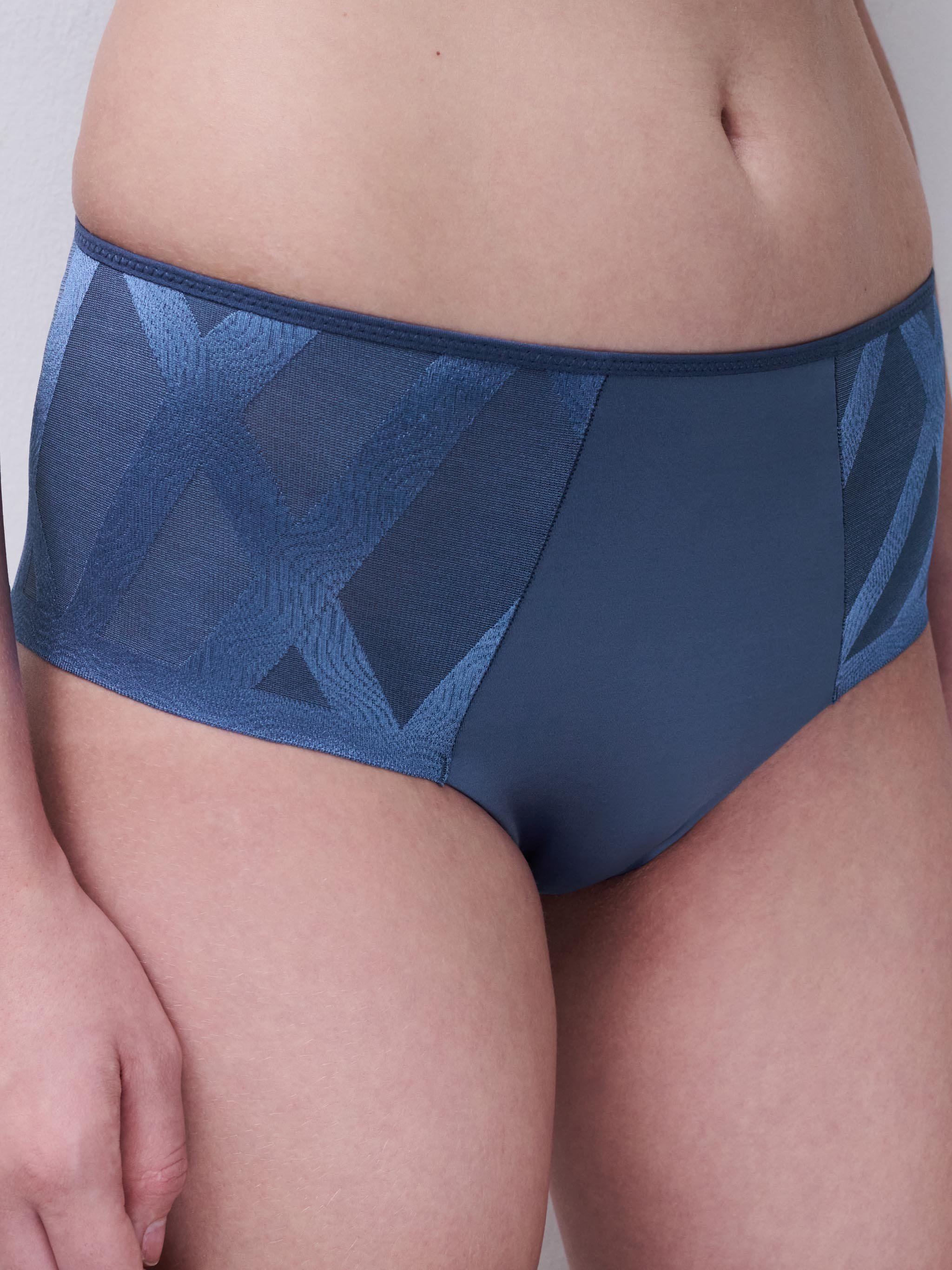 High-waisted panties CHANTELLE Blue