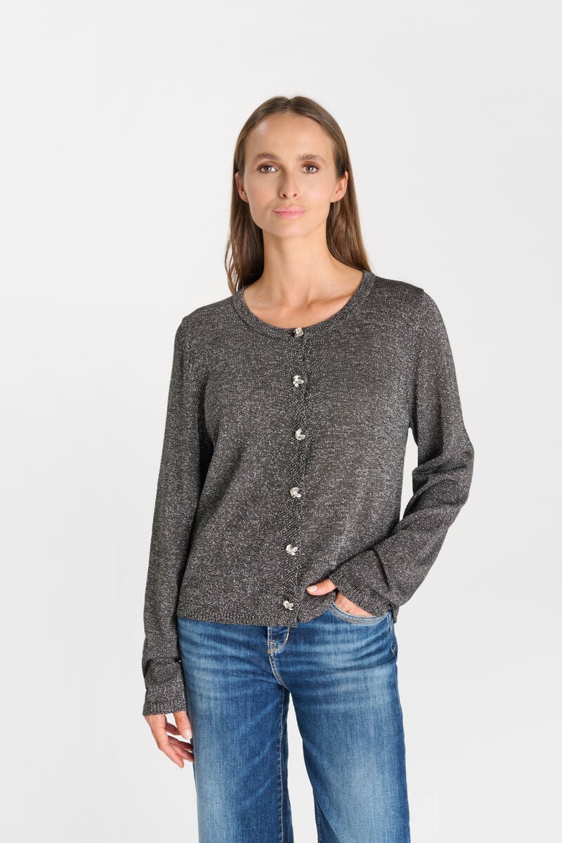 Cardigan LE TEMPS DES CERISES Grey