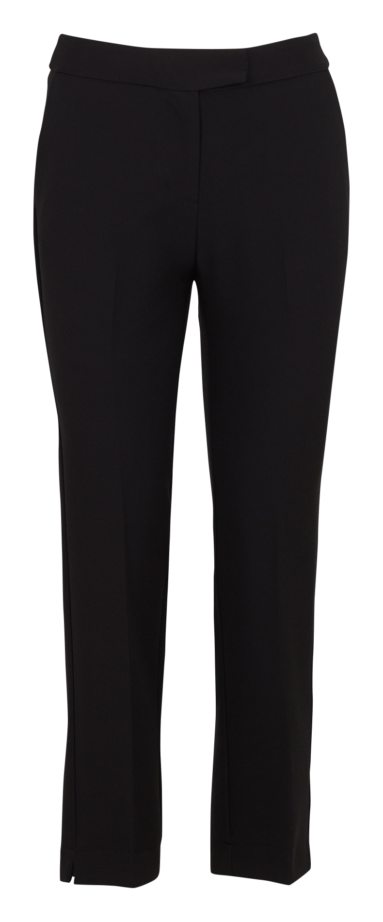 High-waisted chino trousers IMPERIAL Black