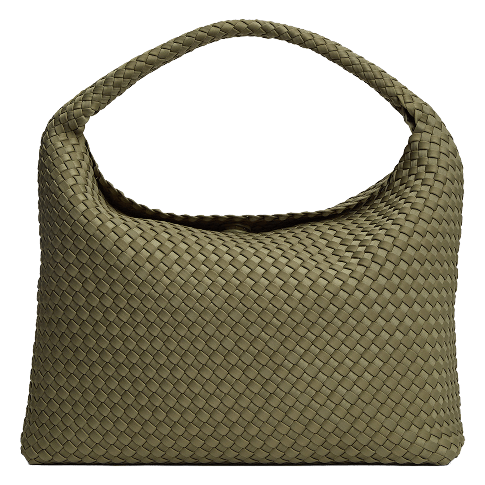 Geflochtene Handtasche MARREA Grun