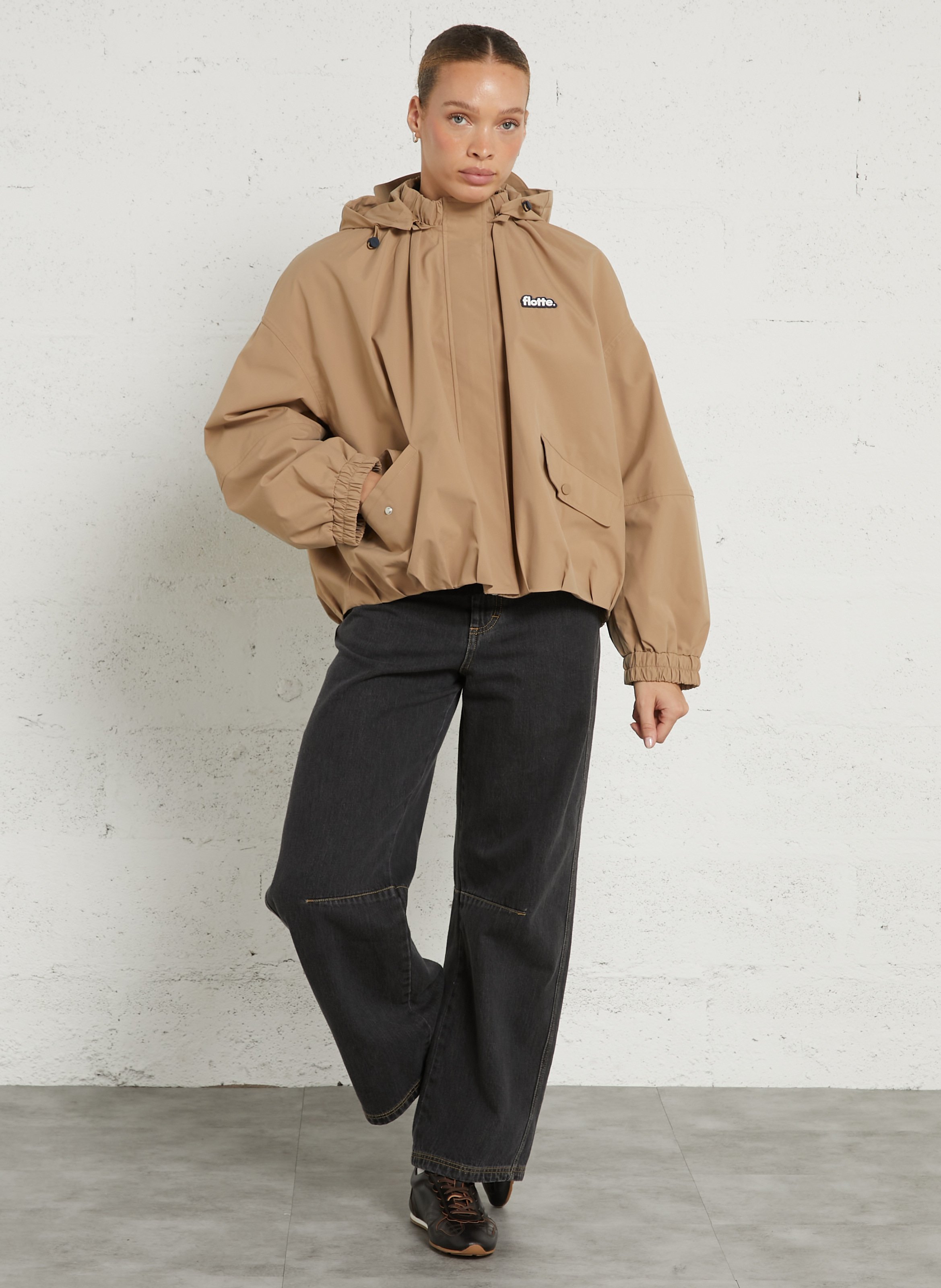 Loose-fit jacket FLOTTE Beige