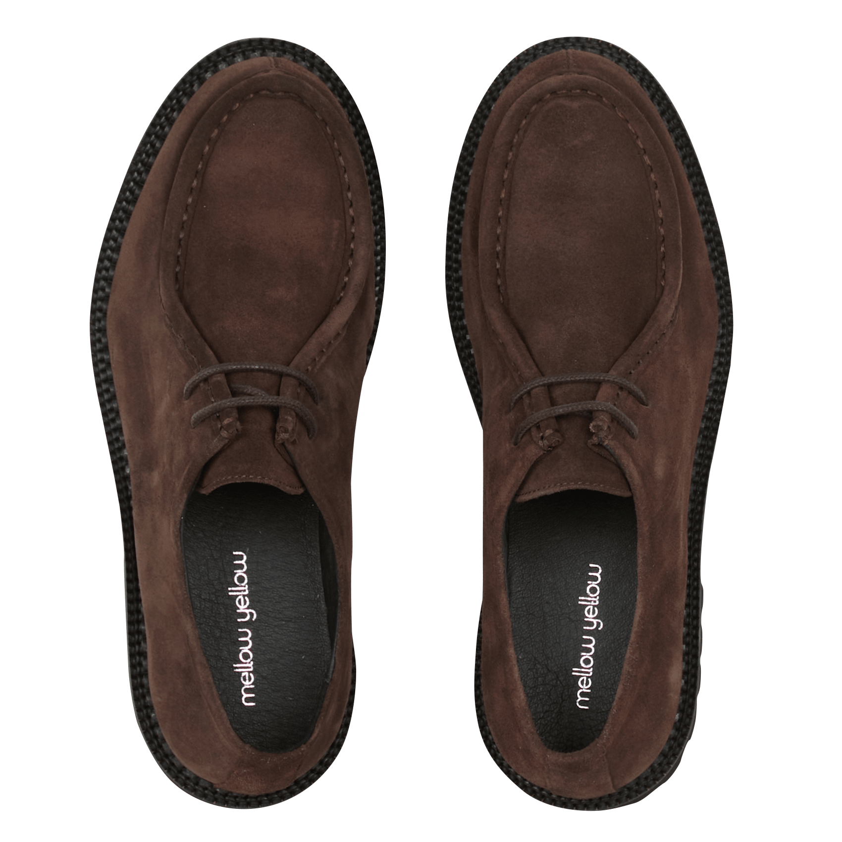 Derbies en cuir MELLOW YELLOW Marron