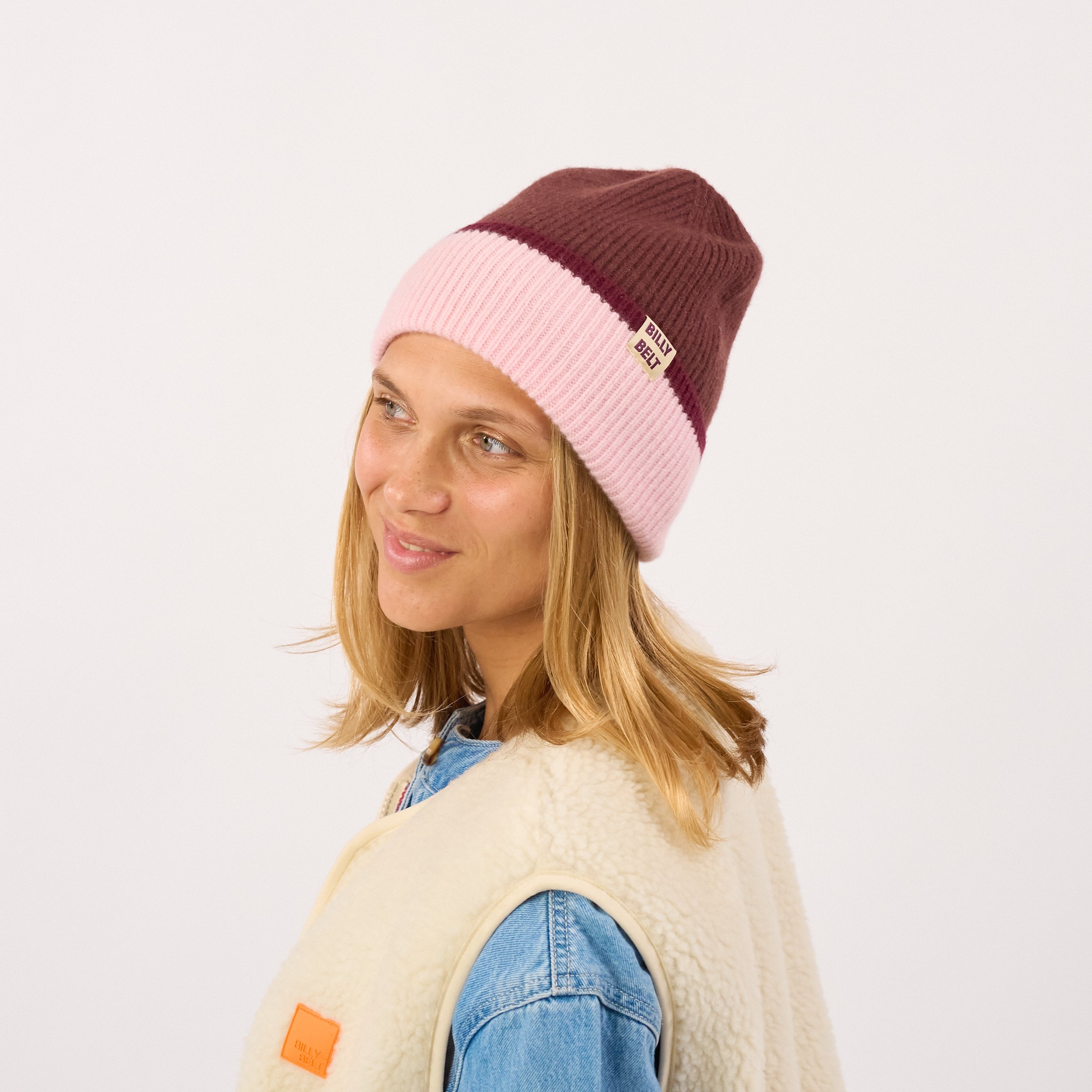 Wool hat BILLYBELT Brown