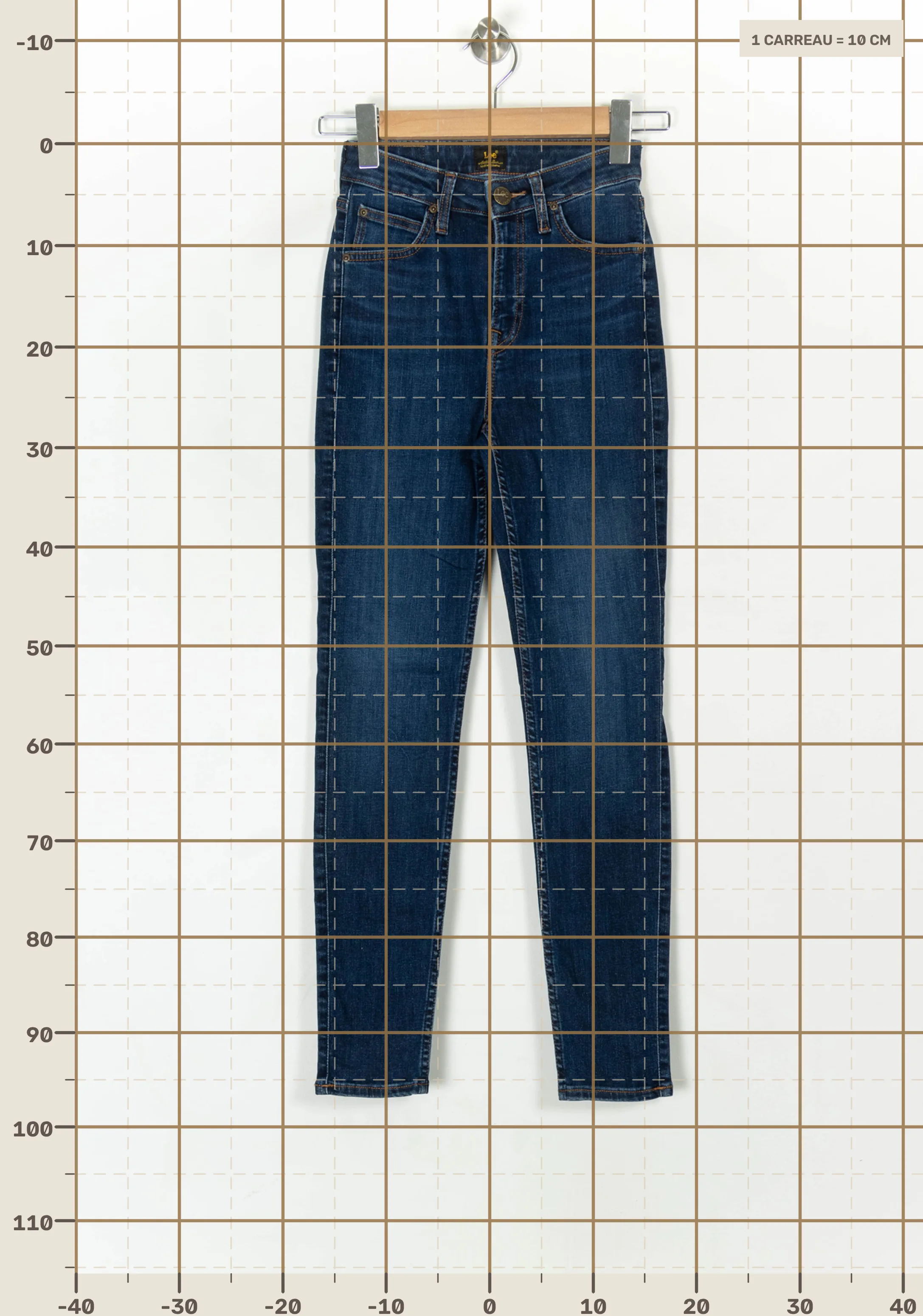 Jeans LEE - Seconde Main Blue