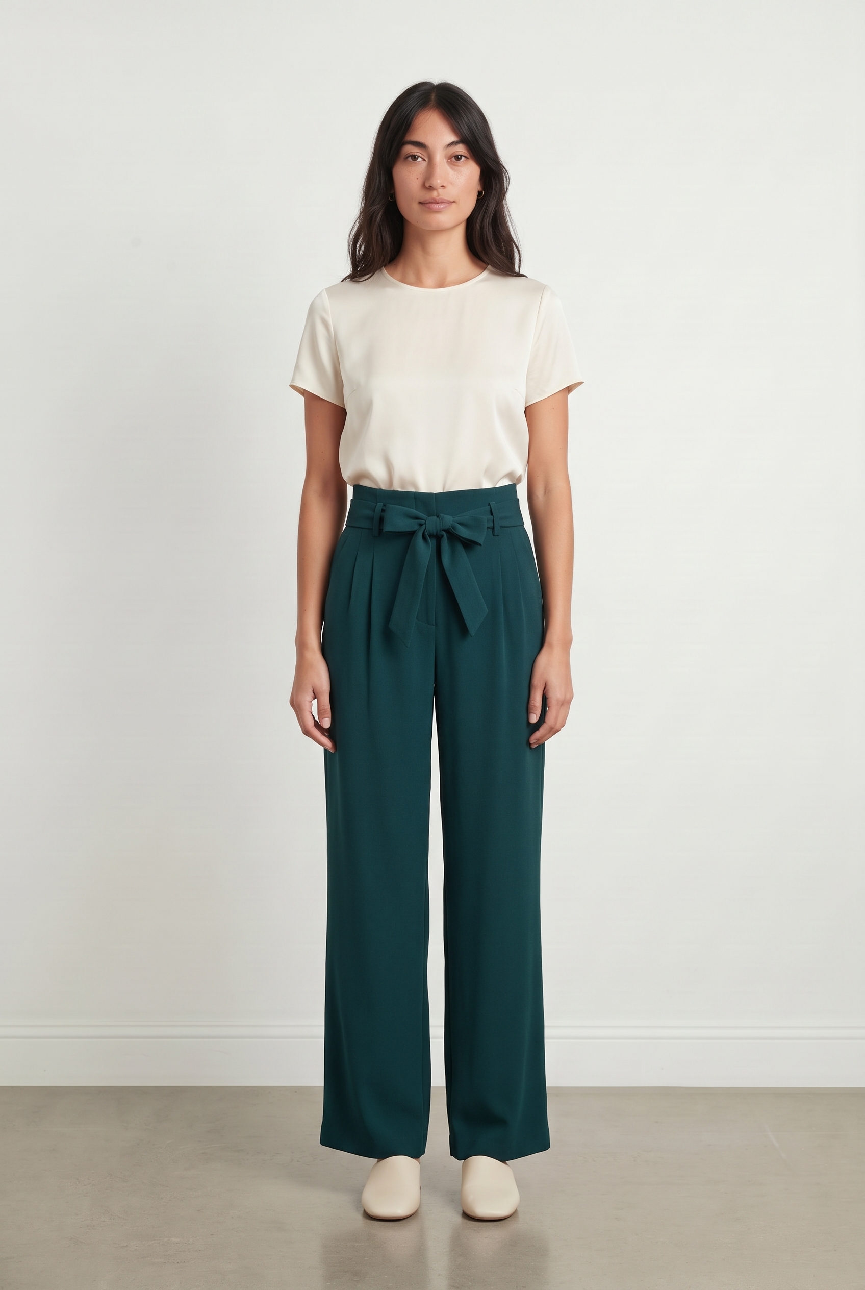 Pants Laura Laval - Seconde Main Green